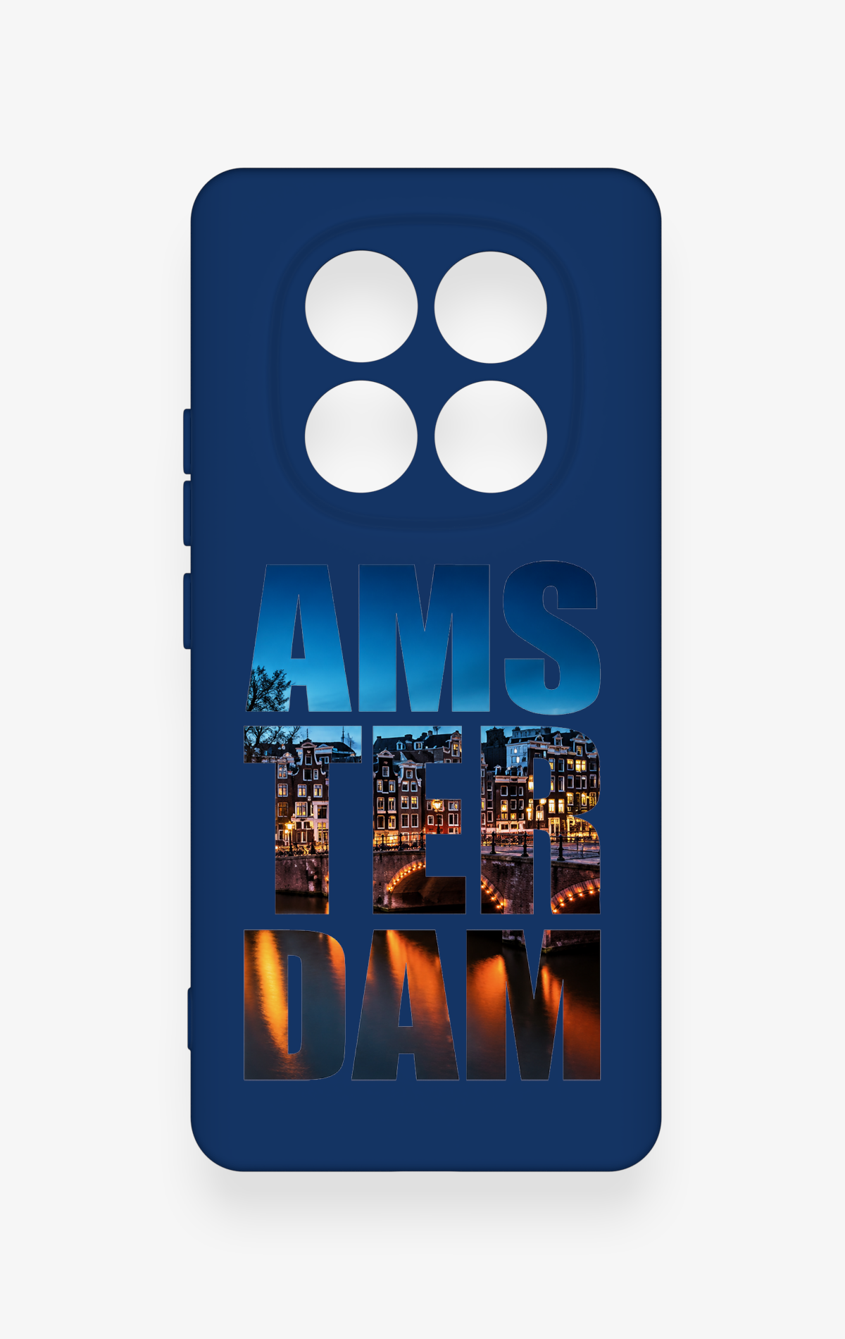 Redmi Note 14 Pro 5G Uyumlu Amsterdam Desenli Silikon Kılıf