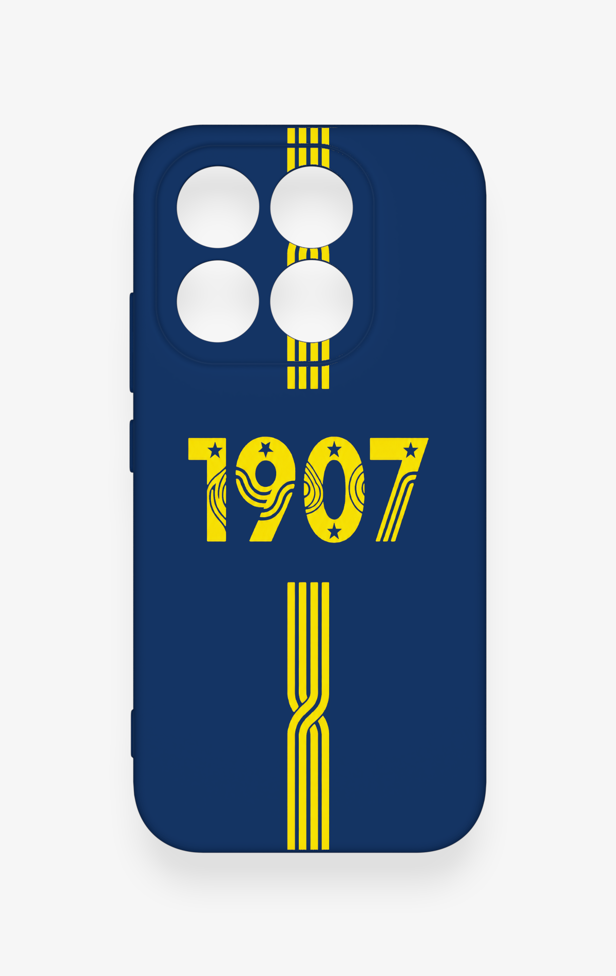 Mi 17 5G Uyumlu 1907 Kemer Desenli Silikon Kılıf
