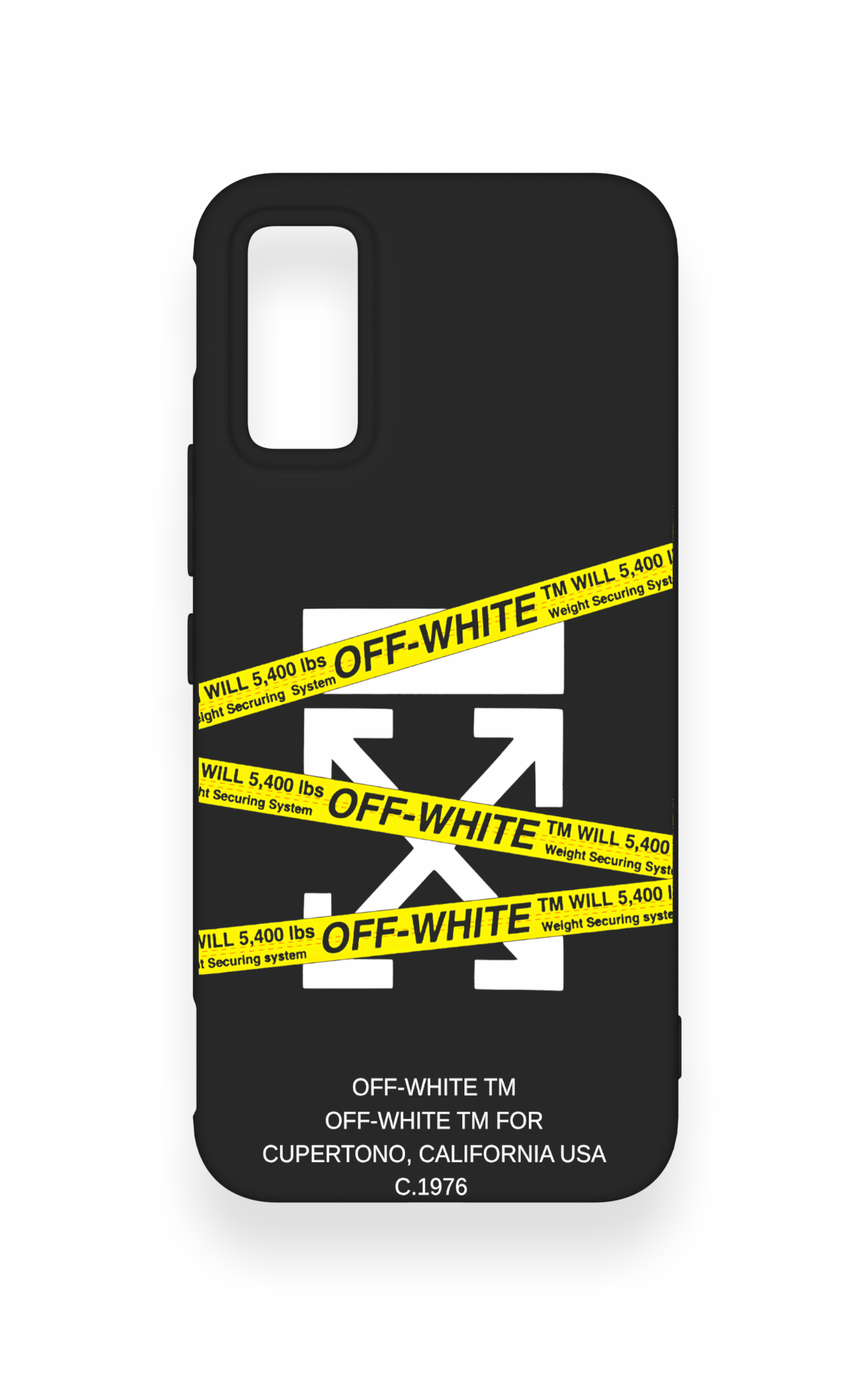 İnfinix Gt 30 Pro Uyumlu Off White Desenli Silikon Kılıf