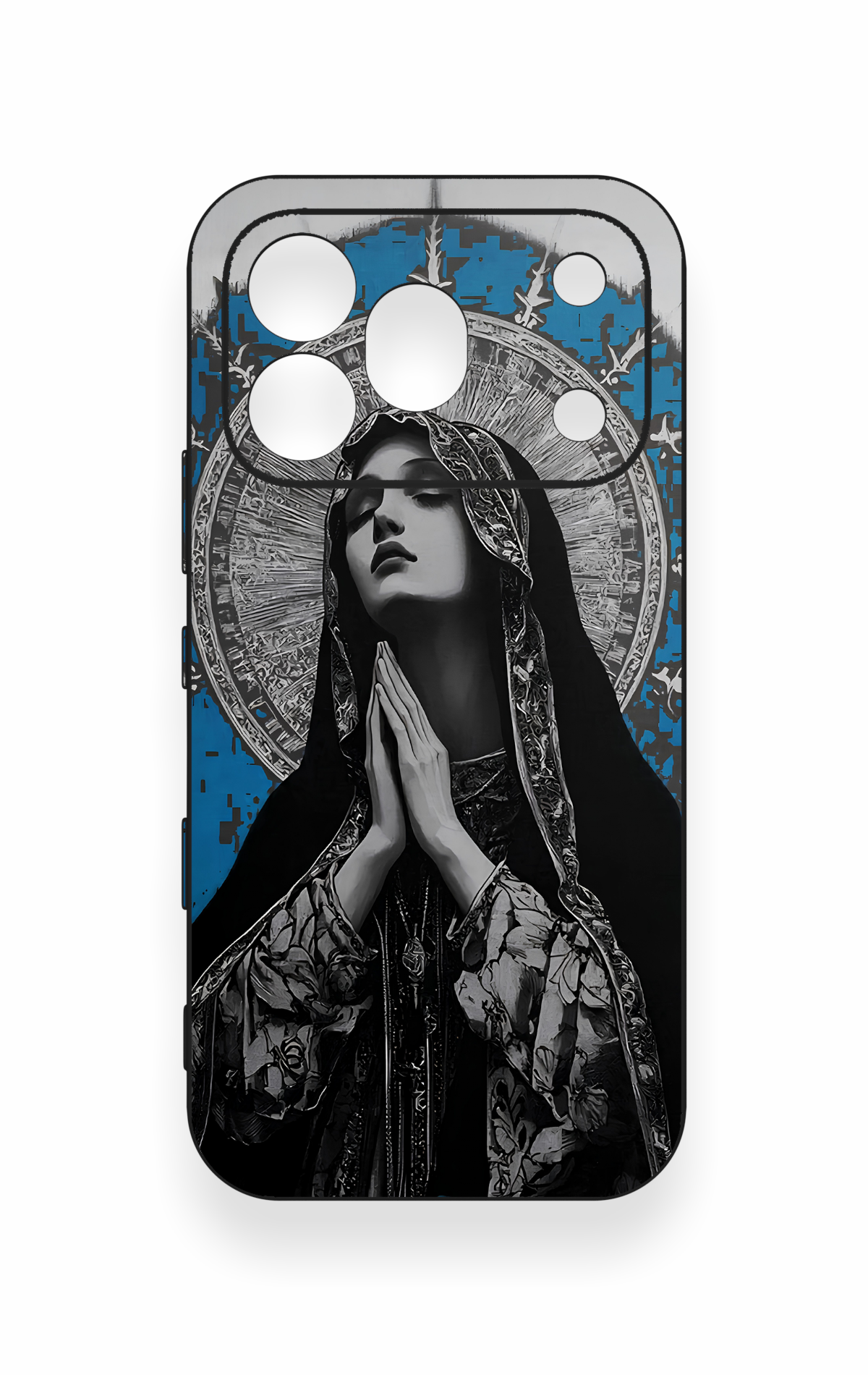Honor 600 Pro Uyumlu Rahibe Desenli Silikon Kılıf