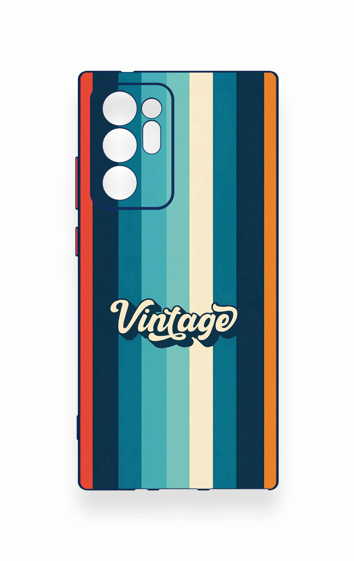 Samsung Note 20 Ultra Uyumlu Vintage Desenli Silikon Kılıf