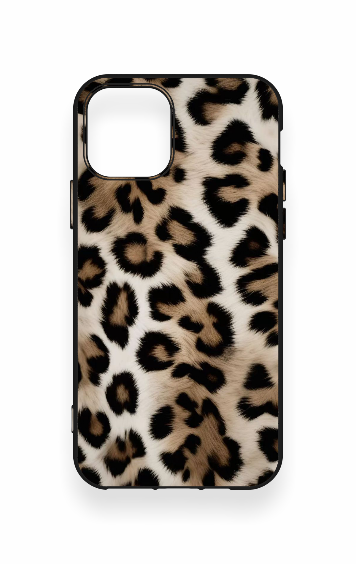 iPhone 11 Pro Uyumlu Leopar Derisi Desenli Silikon Kılıf