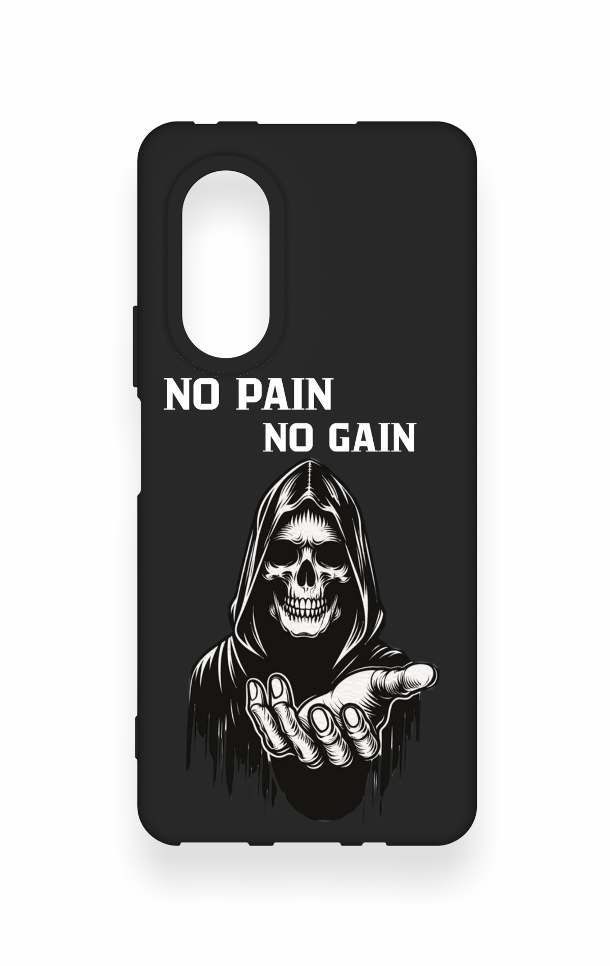 Huawei Nova 9Se Uyumlu No Pain No Gain Desenli Silikon Kılıf