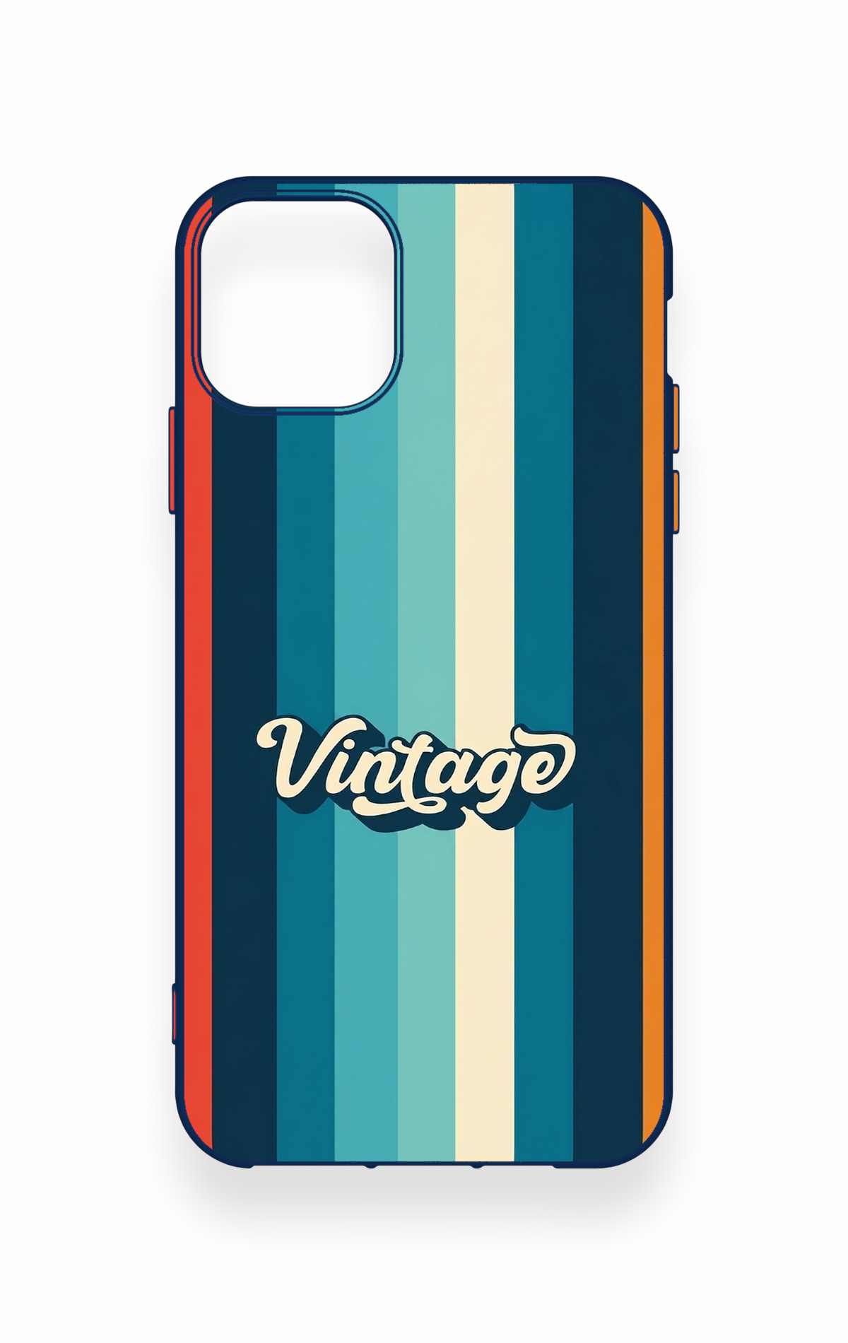 iPhone 11 Pro Max Uyumlu Vintage Desenli Silikon Kılıf