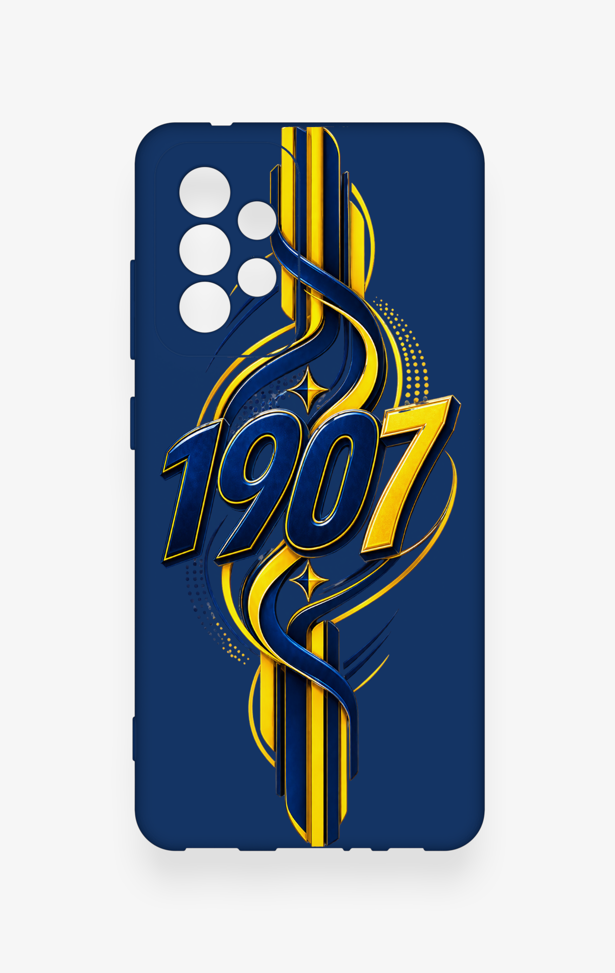 Samsung A52 Uyumlu FB-1907 Desenli Silikon Kılıf