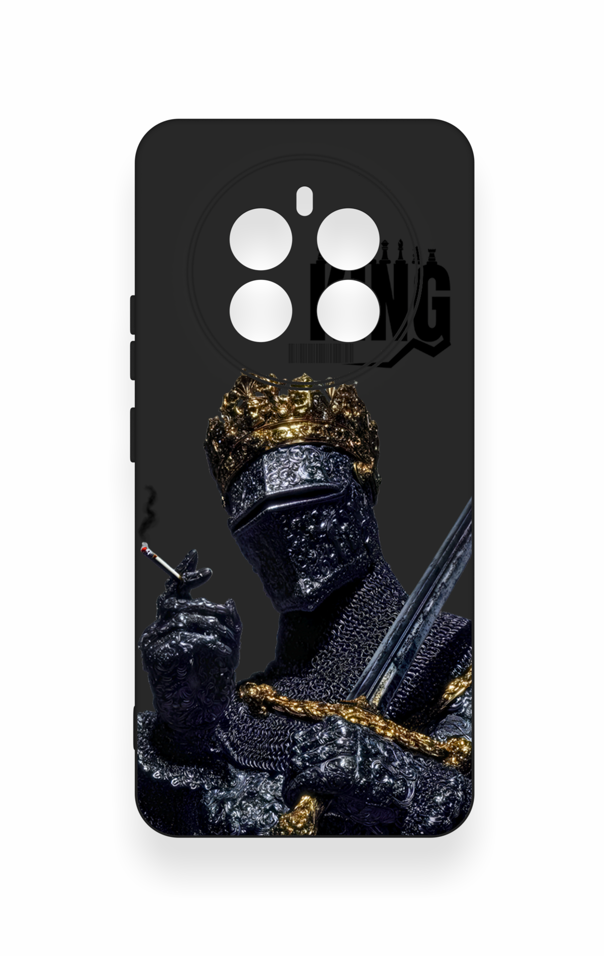 Realme 12 4G Uyumlu King Desenli Silikon Kılıf
