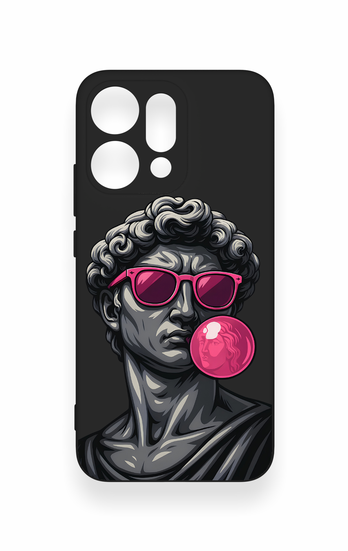 Oppo Reno 14 Uyumlu Pop David Desenli Silikon Kılıf