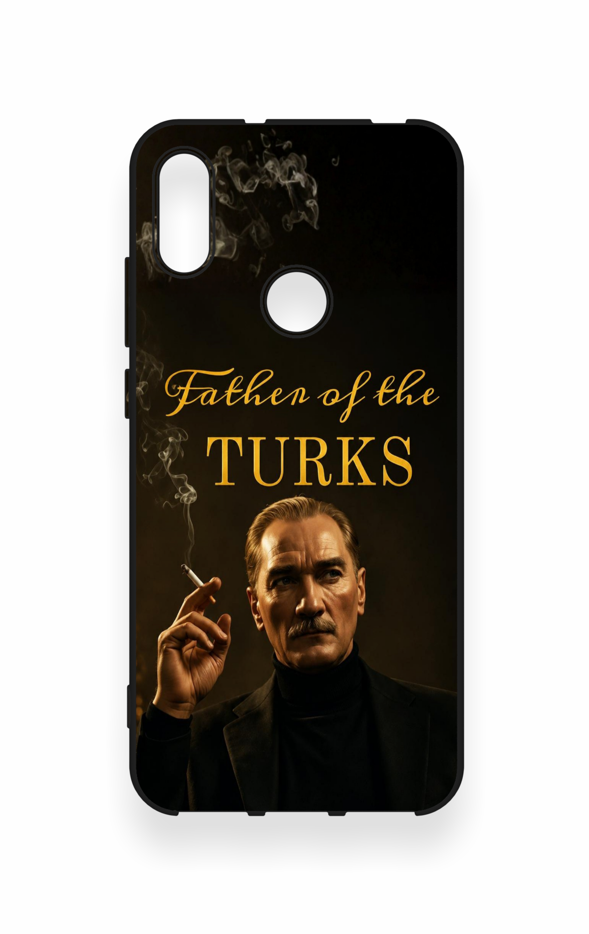 Huawei Y6 2019 Uyumlu Father Of The Turks Desenli Silikon Kılıf