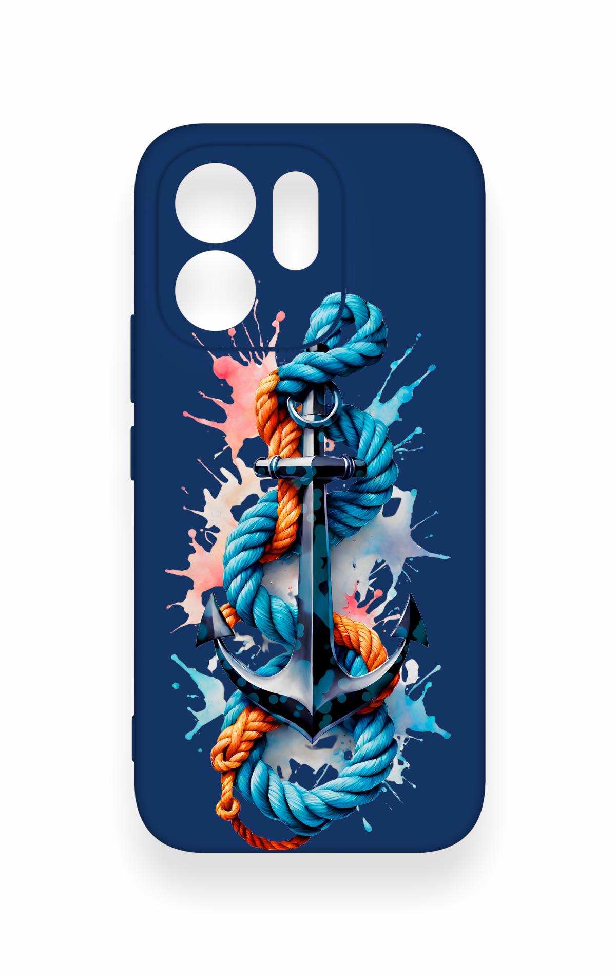 Vivo V70 5G Uyumlu Anchor Desenli Silikon Kılıf