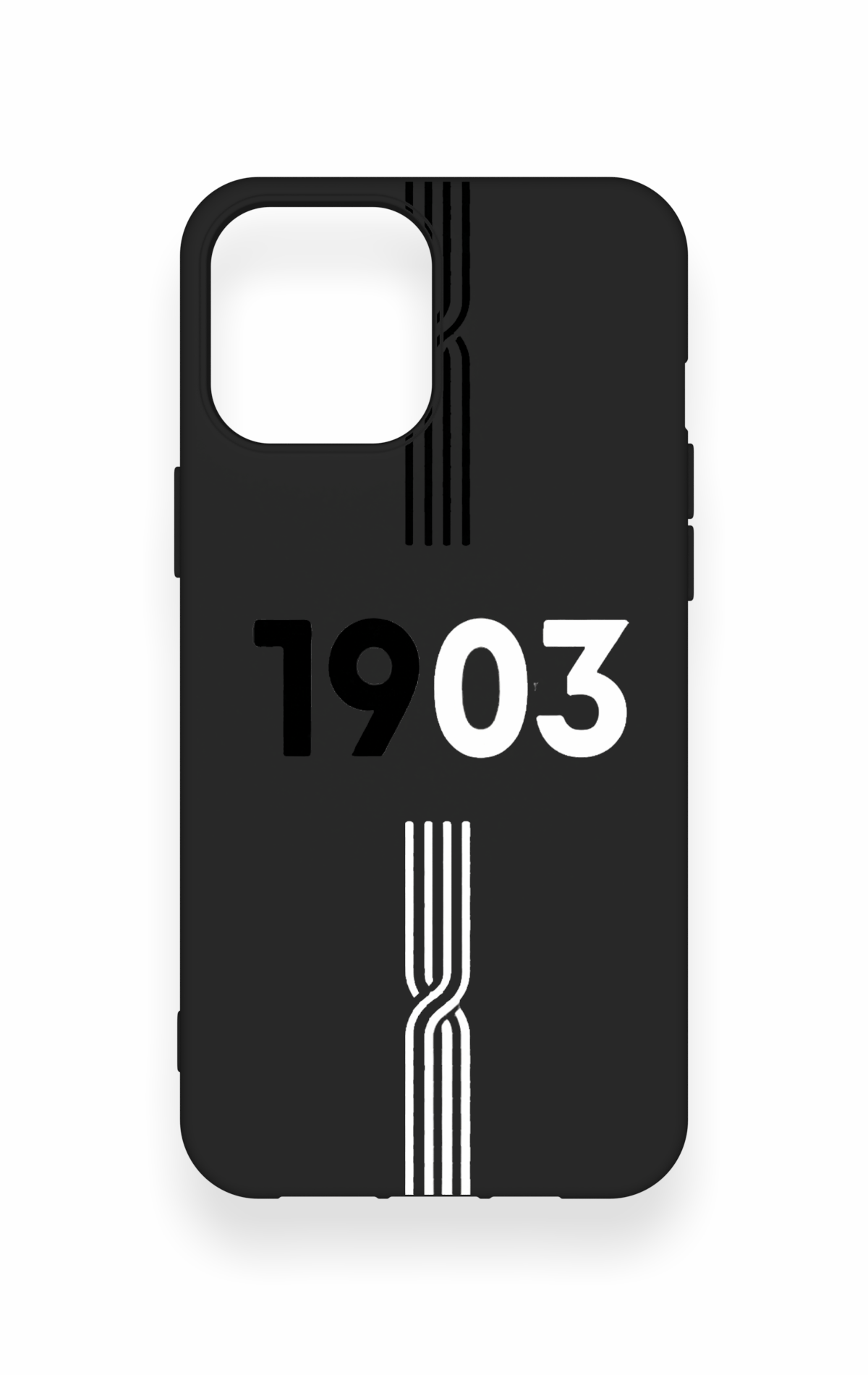 iPhone 12 Pro Max Uyumlu 1903 Kemer Desenli Silikon Kılıf