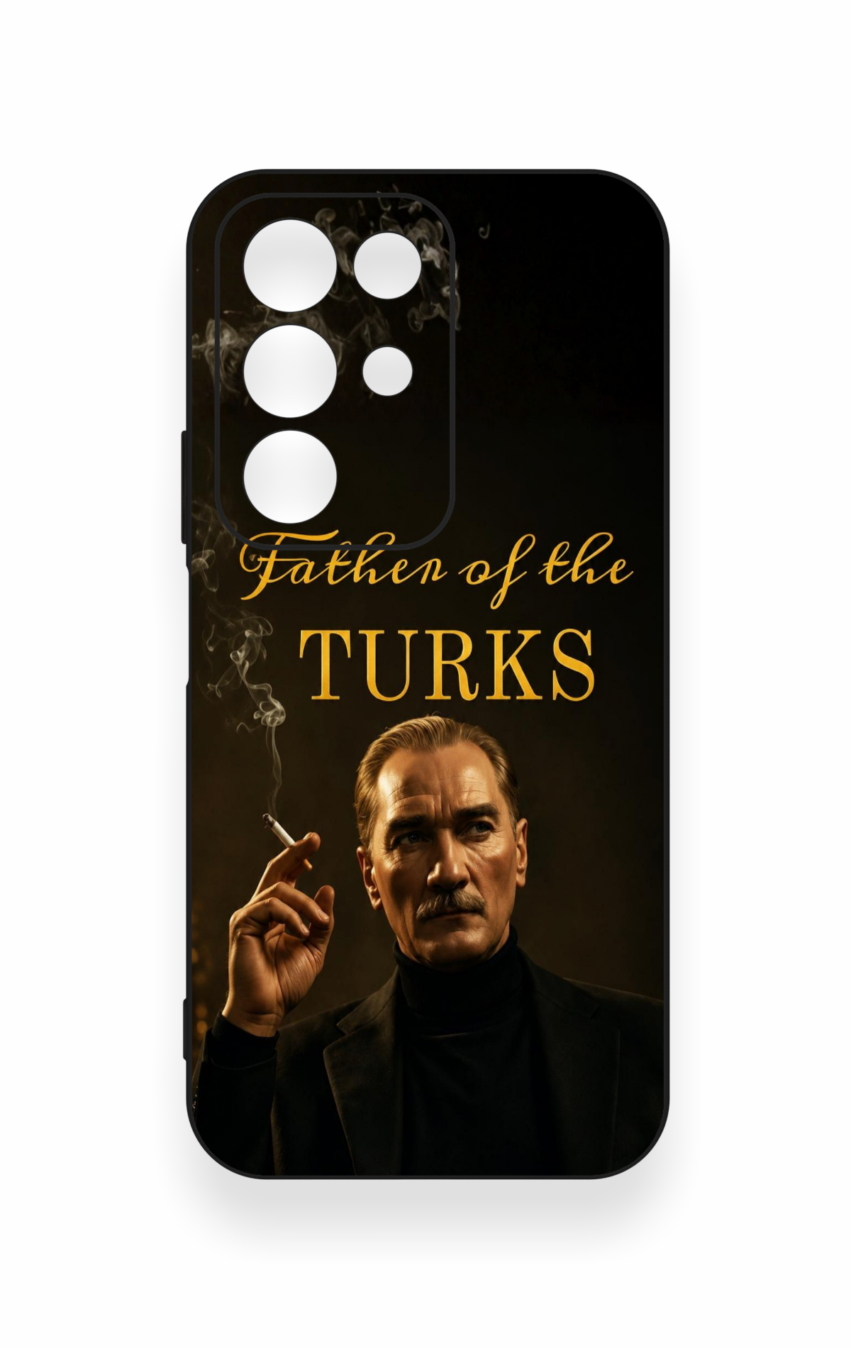 Realme C85 5G Uyumlu Father Of The Turks Desenli Silikon Kılıf