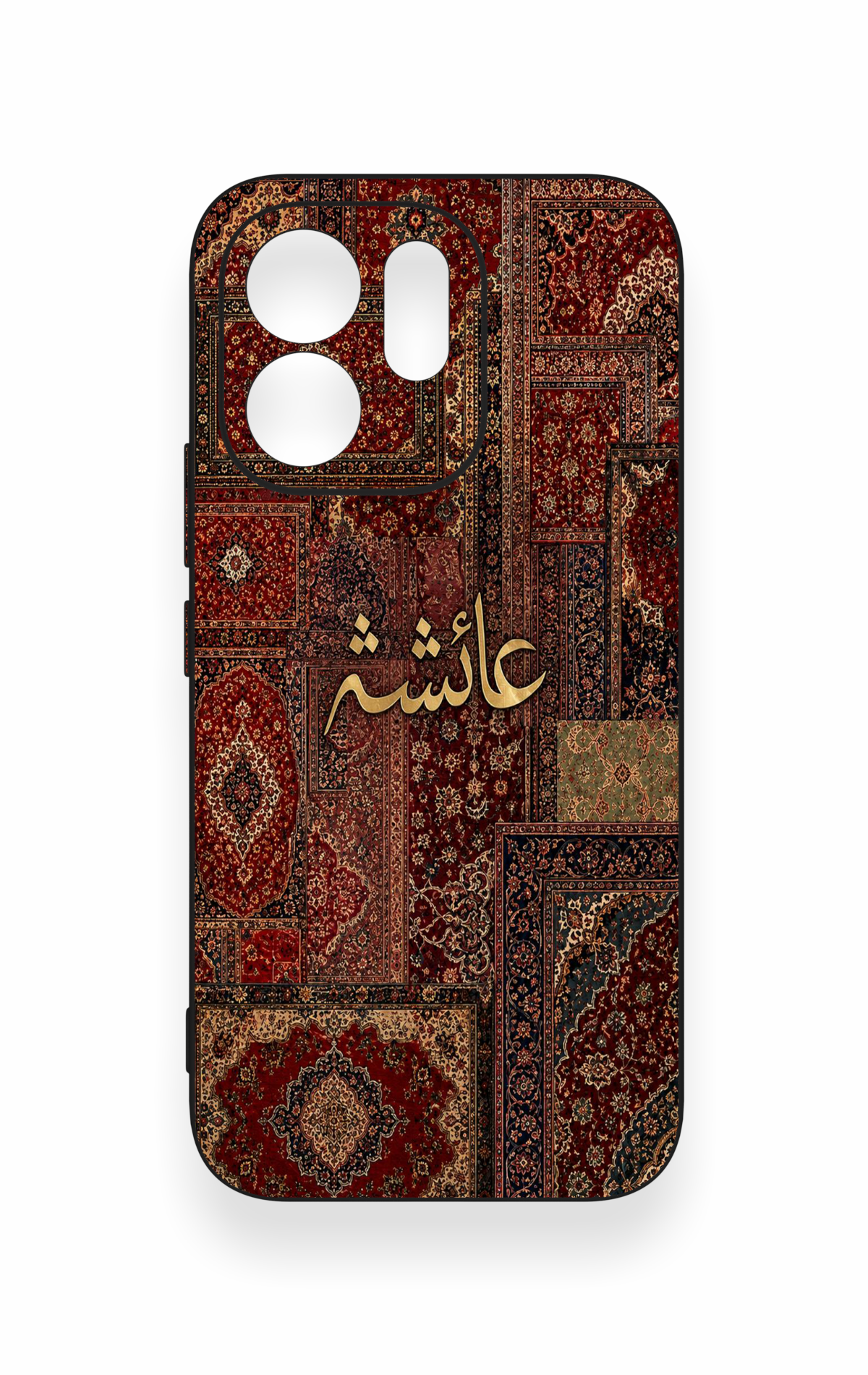 Vivo V70 5G Uyumlu Vintage Halı Desenli Silikon Kılıf