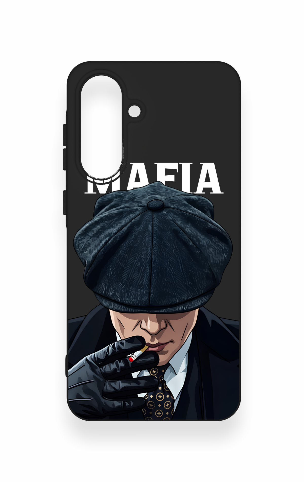 Samsung A56 Uyumlu MAFIA Desenli Silikon Kılıf