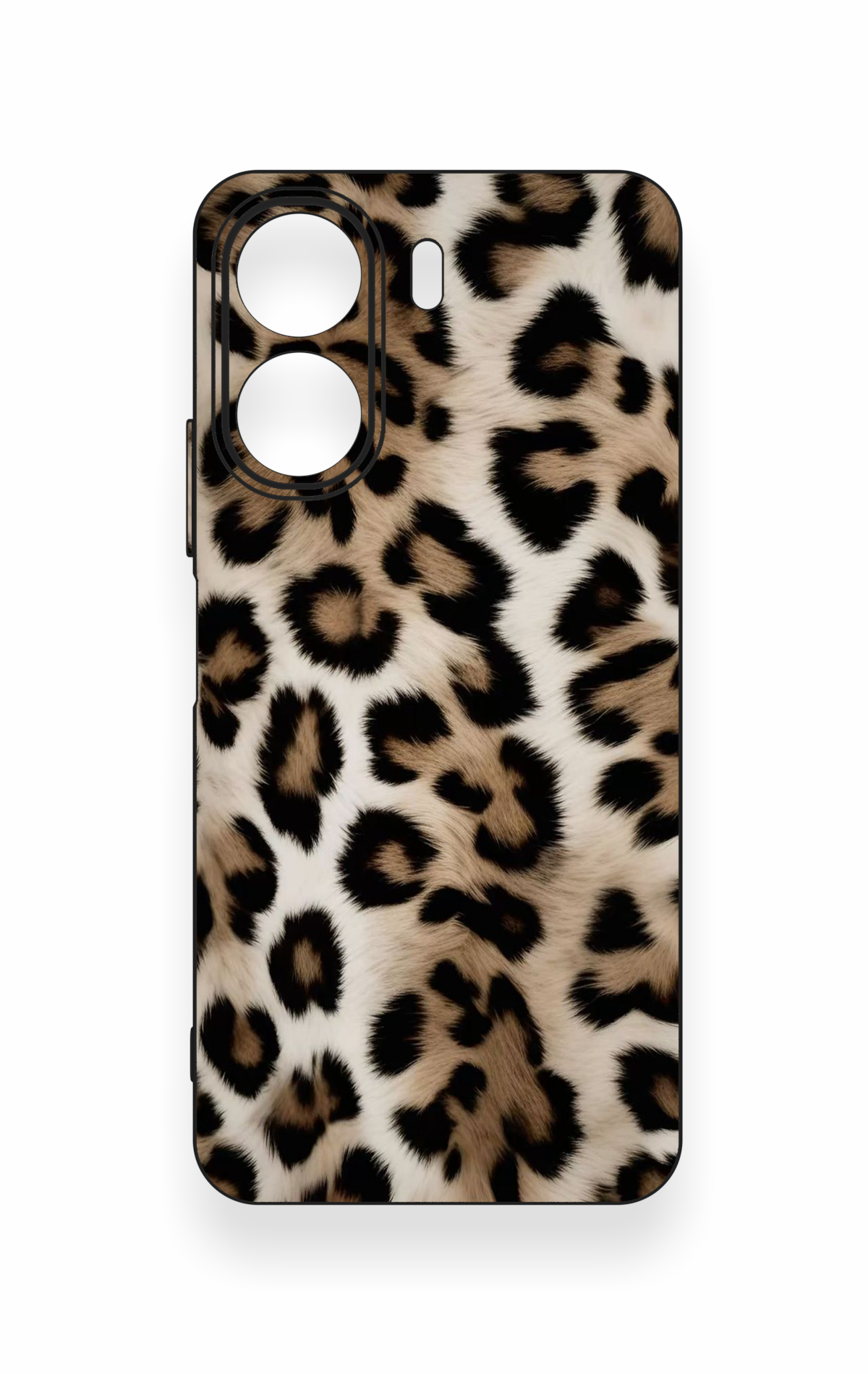 Redmi 13C Uyumlu Leopar Derisi Desenli Silikon Kılıf