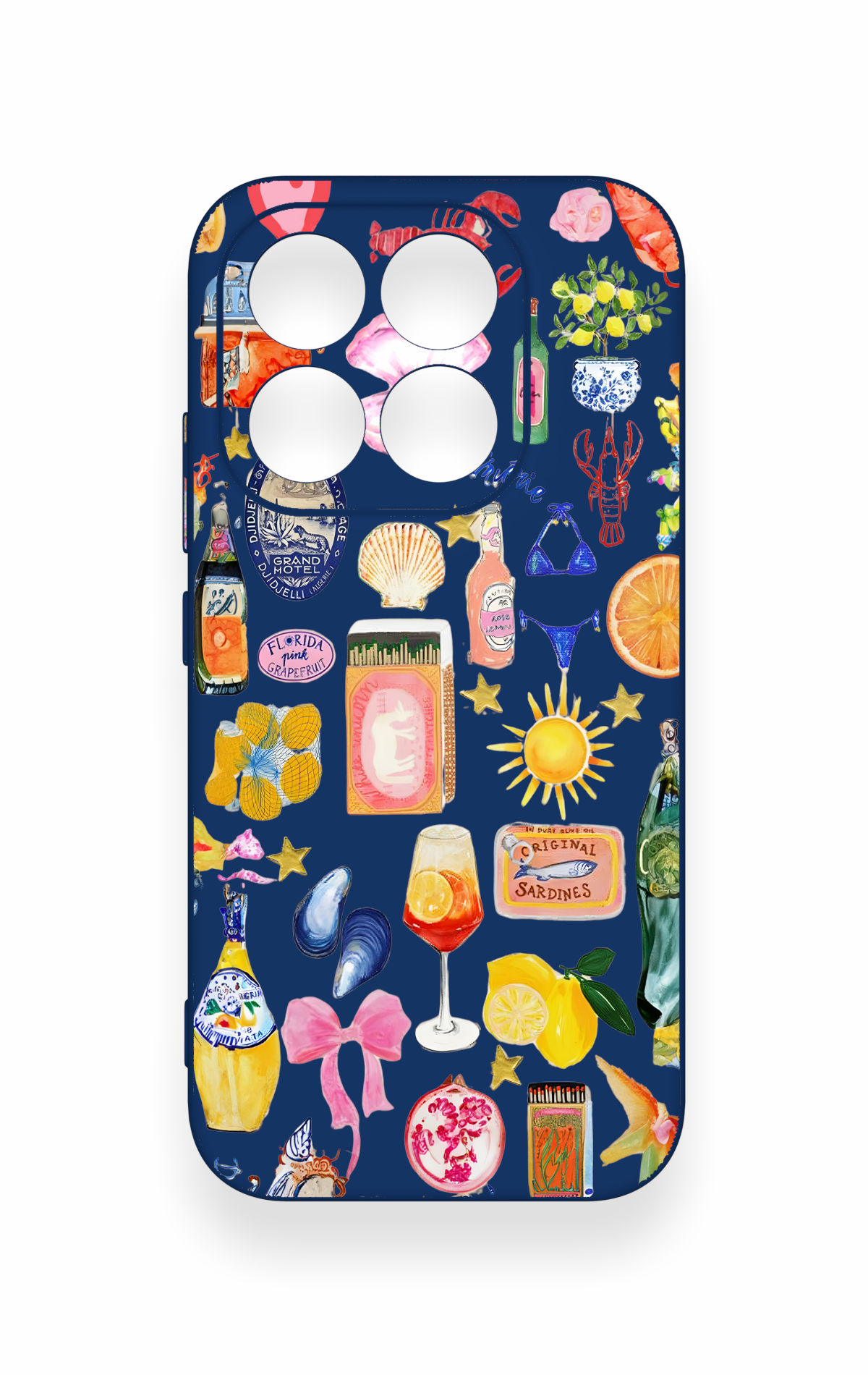 Xiaomi Mi 17 5G Uyumlu Summer Desenli Silikon Kılıf