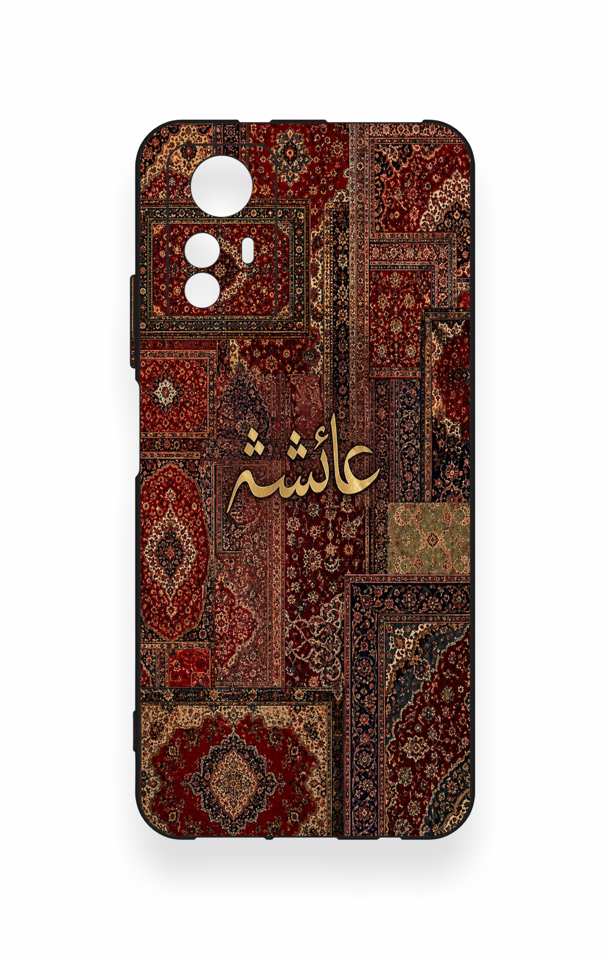 Redmi Note 12S Uyumlu Vintage Halı Desenli Silikon Kılıf