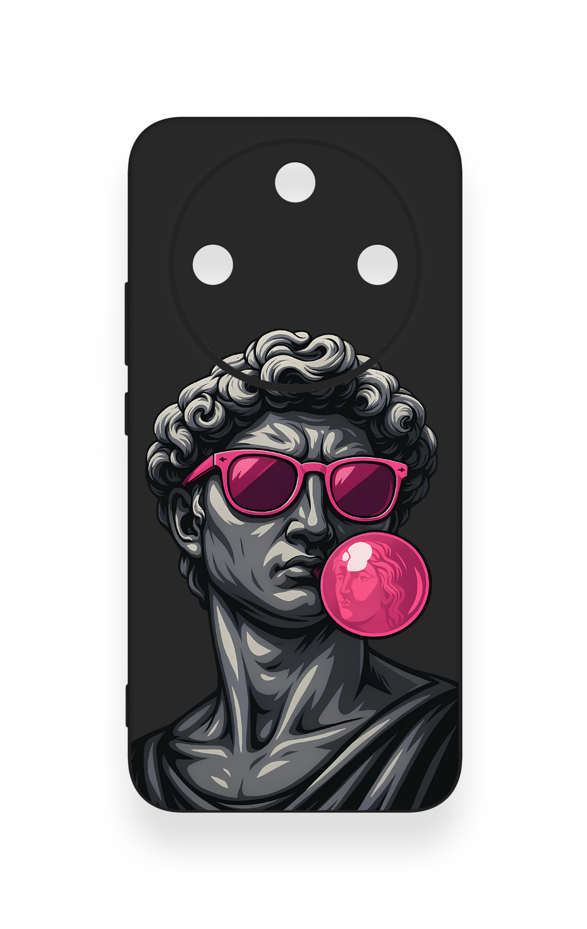 Honor Magic 8 Lite Uyumlu Pop David Desenli Silikon Kılıf