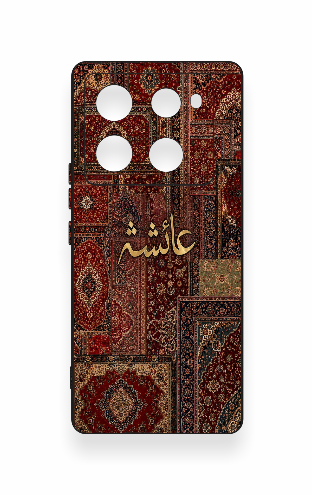 İnfinix Note 40 Pro Uyumlu Vintage Halı Desenli Silikon Kılıf