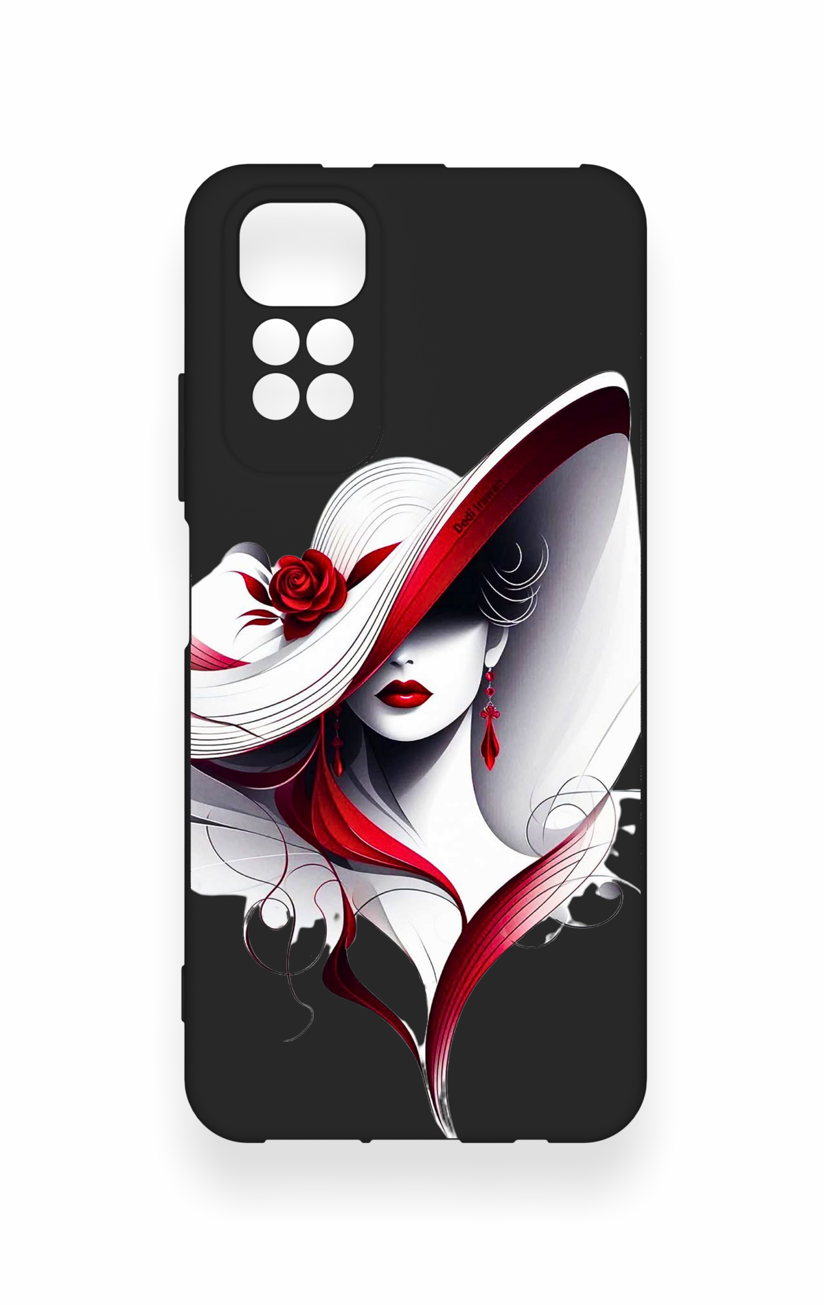 Redmi Note 11S Uyumlu Matmazel Desenli Silikon Kılıf