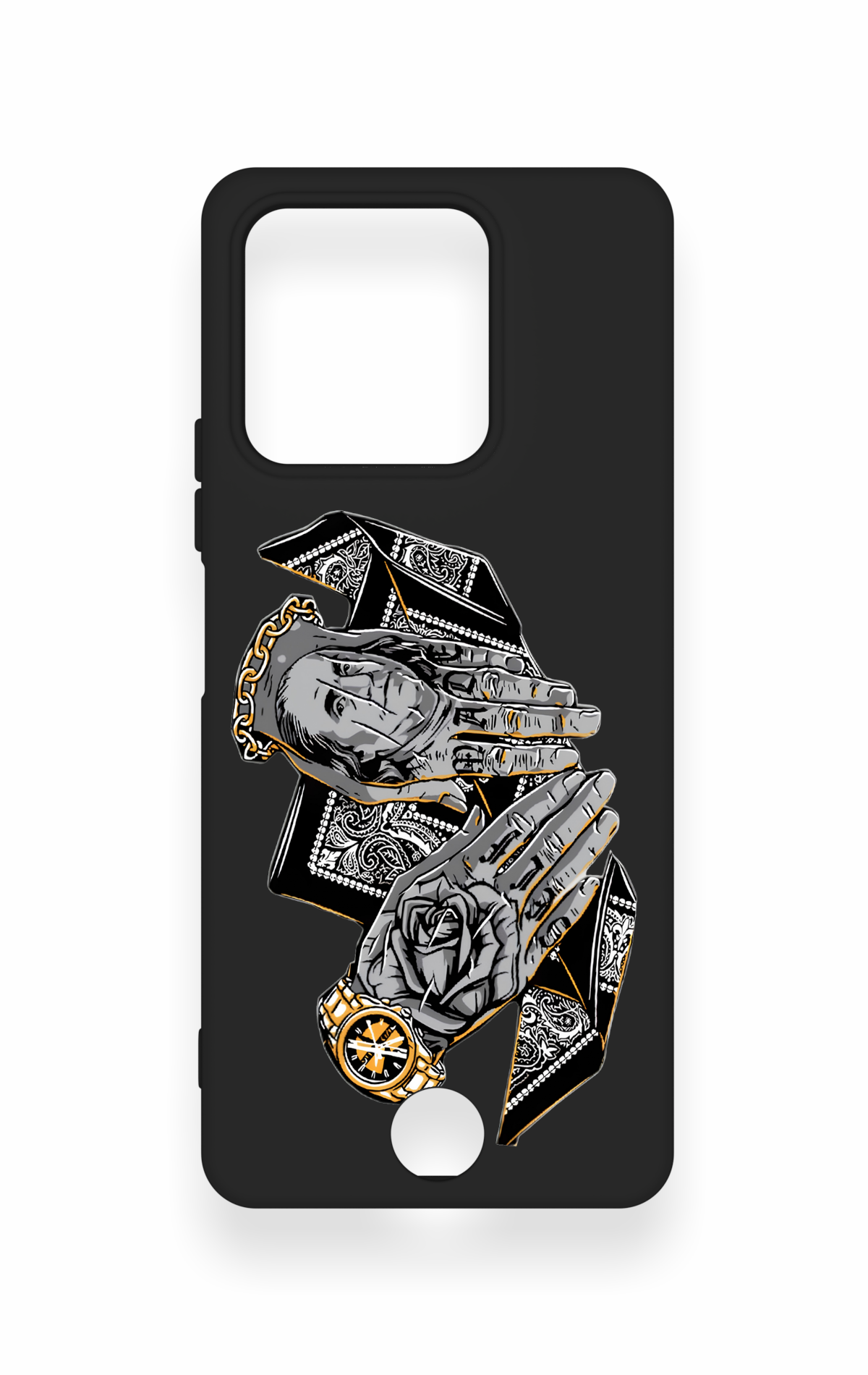 Reeder S71 Uyumlu Self Made Desenli Silikon Kılıf
