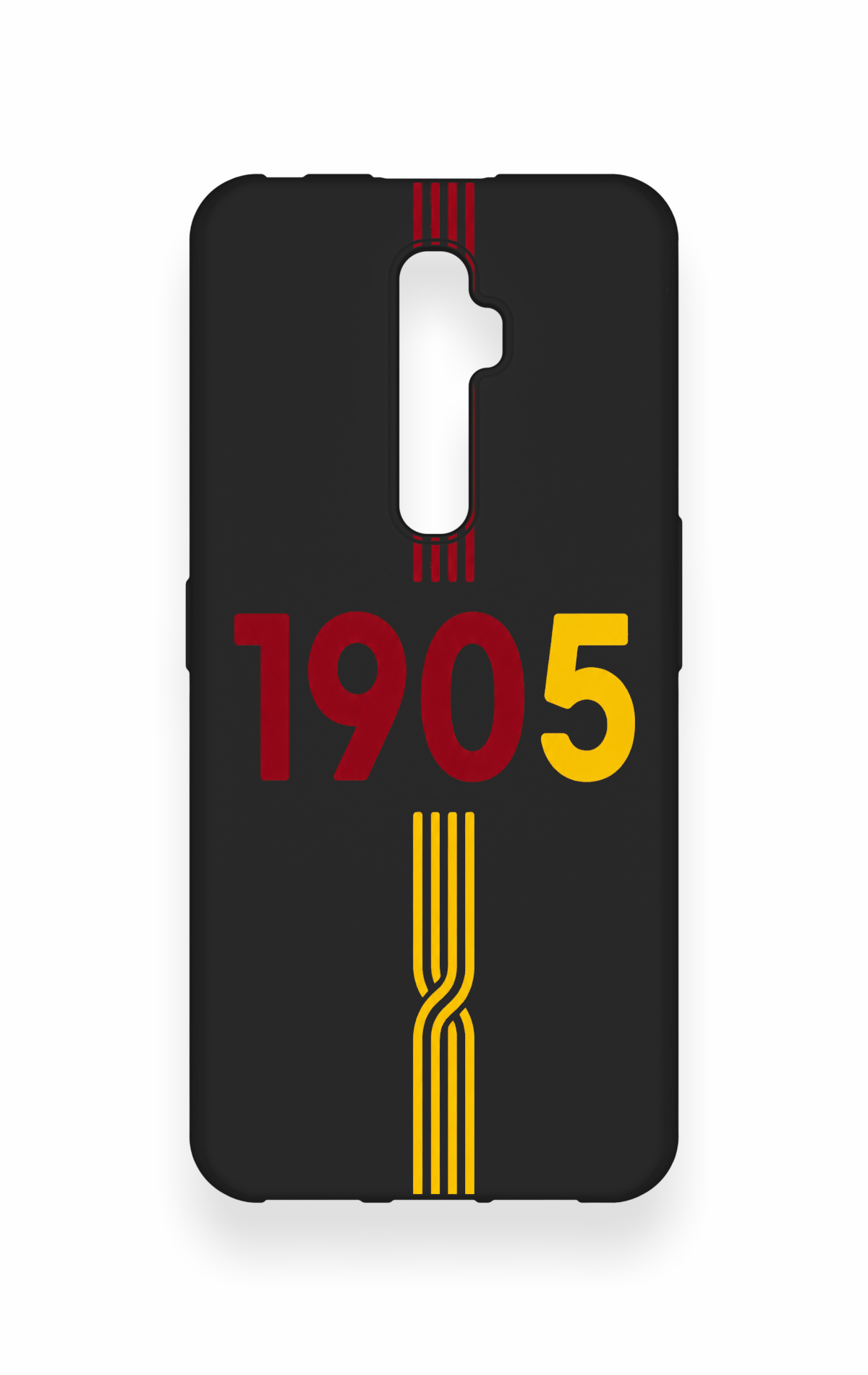 Oppo Reno 2Z Uyumlu 1905 Kemer Desenli Silikon Kılıf