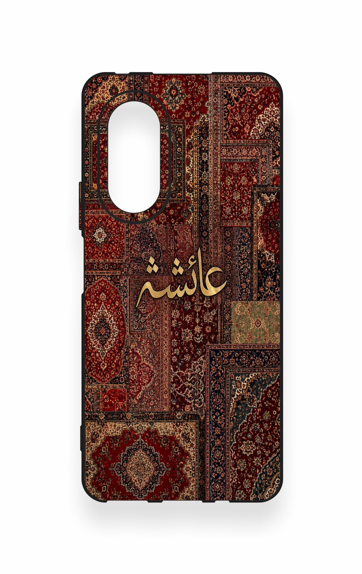 Huawei Nova 9Se Uyumlu Vintage Halı Desenli Silikon Kılıf