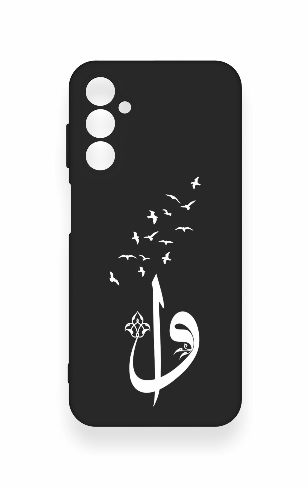 Samsung M14 Uyumlu Elif Vav Desenli Silikon Kılıf