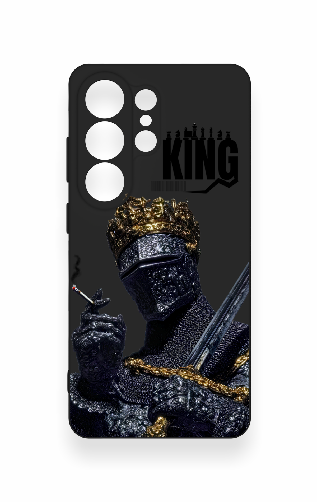 Samsung S26 Ultra Uyumlu King Desenli Silikon Kılıf