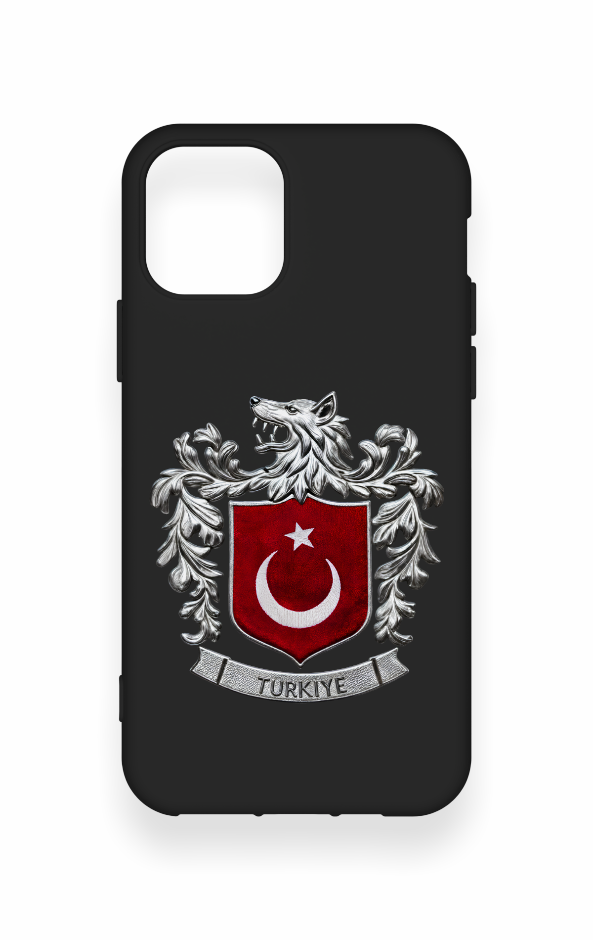 iPhone 11 Pro Uyumlu Türk Arma Desenli Silikon Kılıf