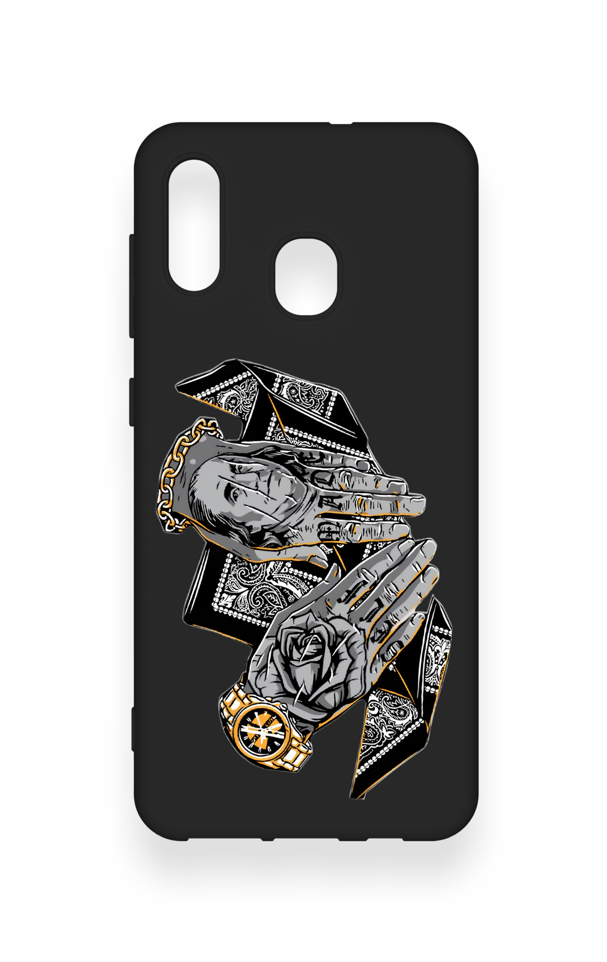 Samsung A20-A30 Uyumlu Self Made Desenli Silikon Kılıf