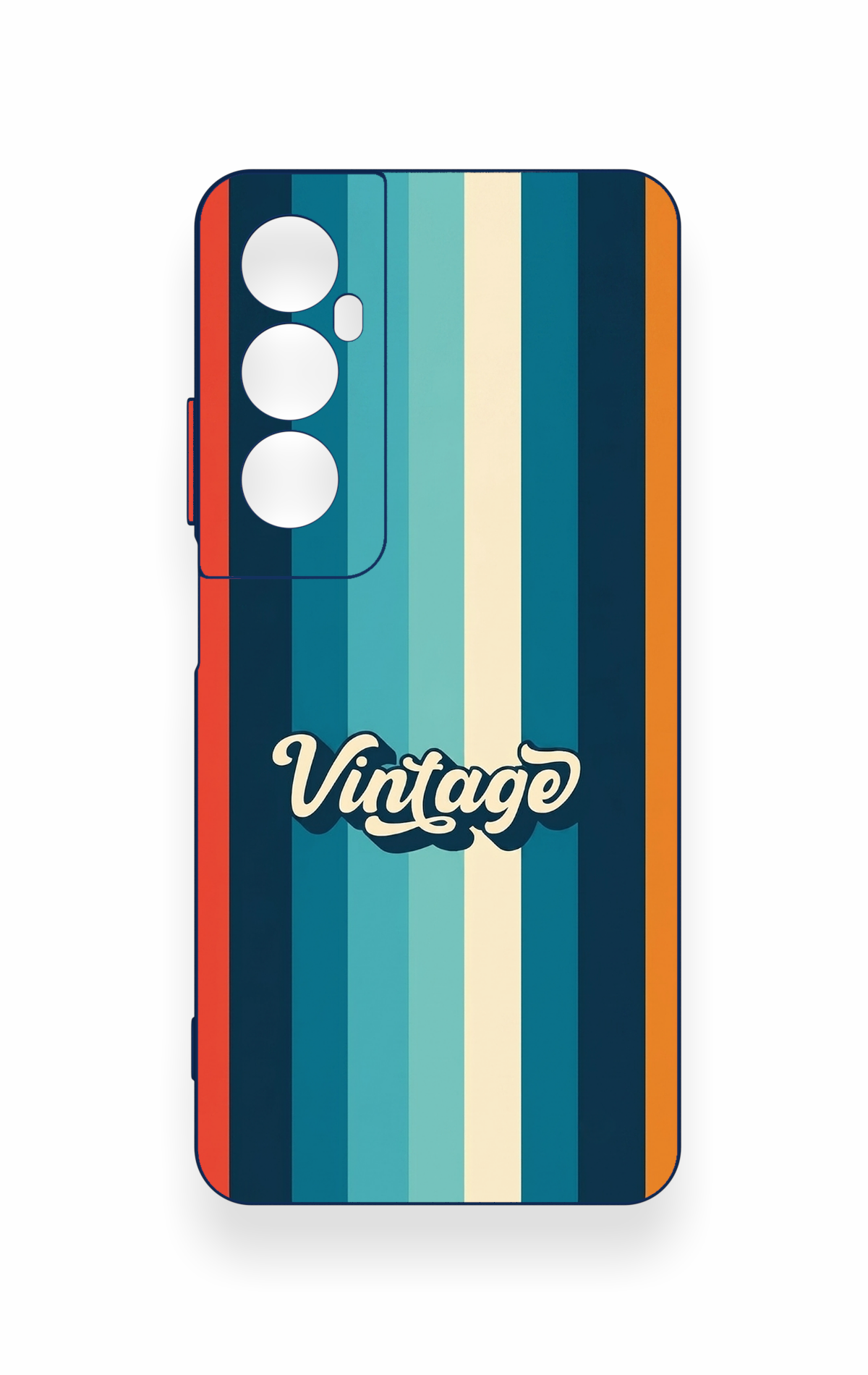 Realme C65 Uyumlu Vintage Desenli Silikon Kılıf