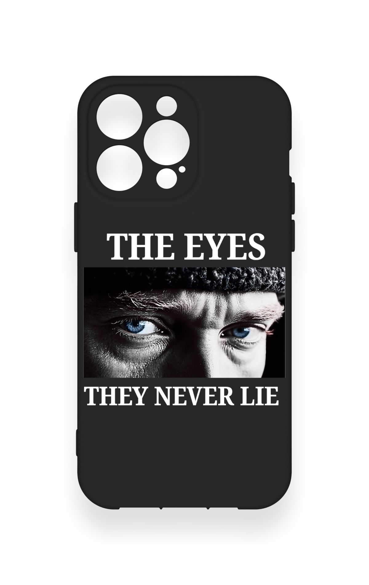 iPhone 14 Pro Max Uyumlu Atatürk Eyes Desenli Silikon Kılıf