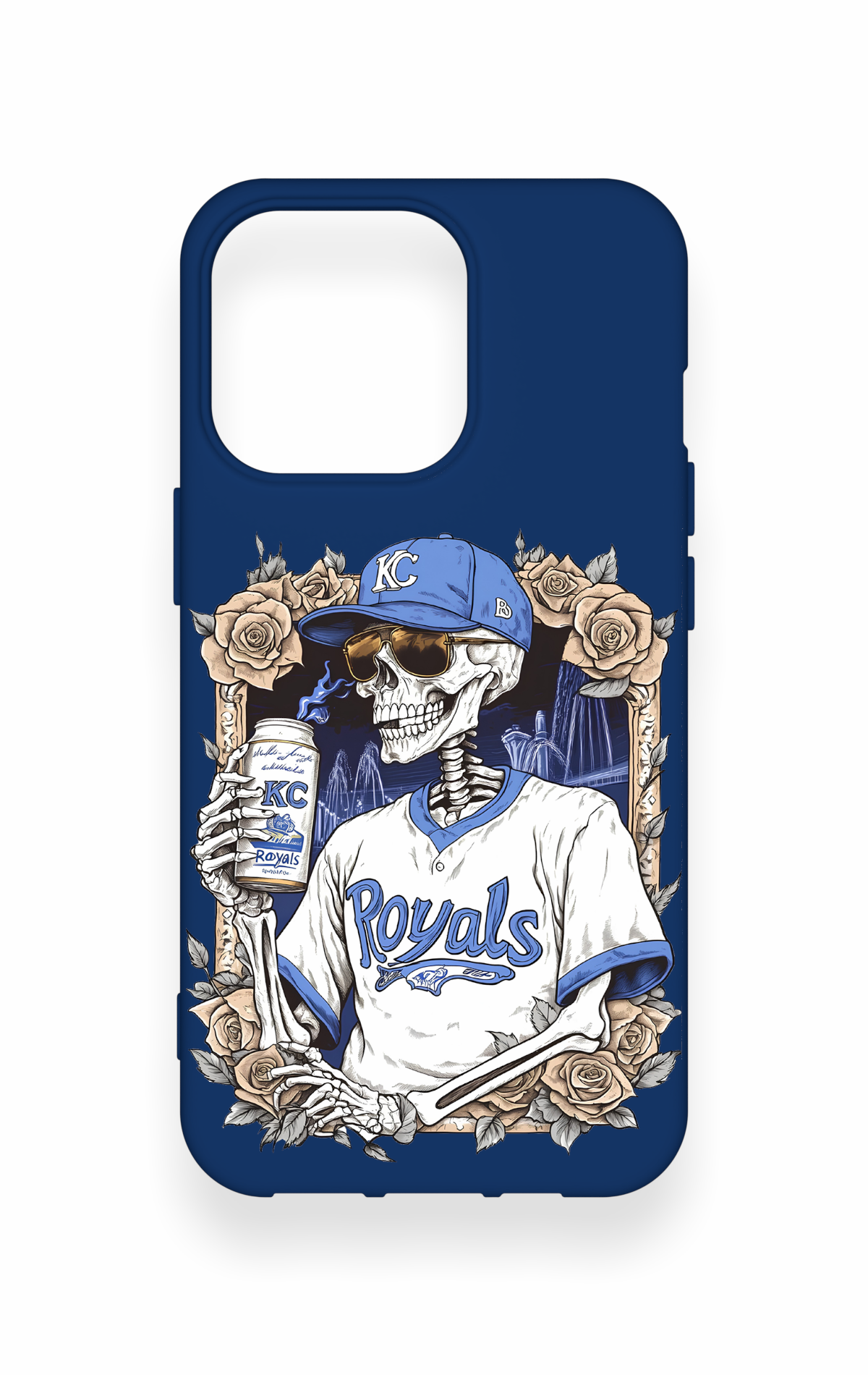 iPhone 13 Pro Uyumlu Royals Desenli Silikon Kılıf