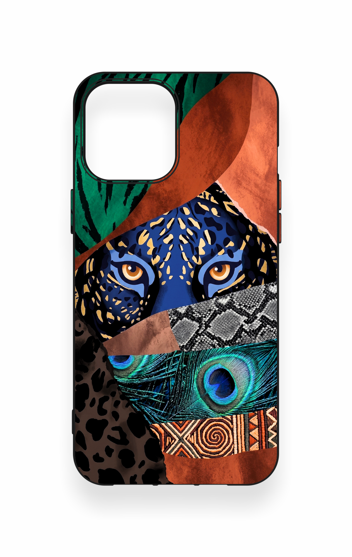 iPhone 12 Pro Max Uyumlu Amazon Kaplan Desenli Silikon Kılıf