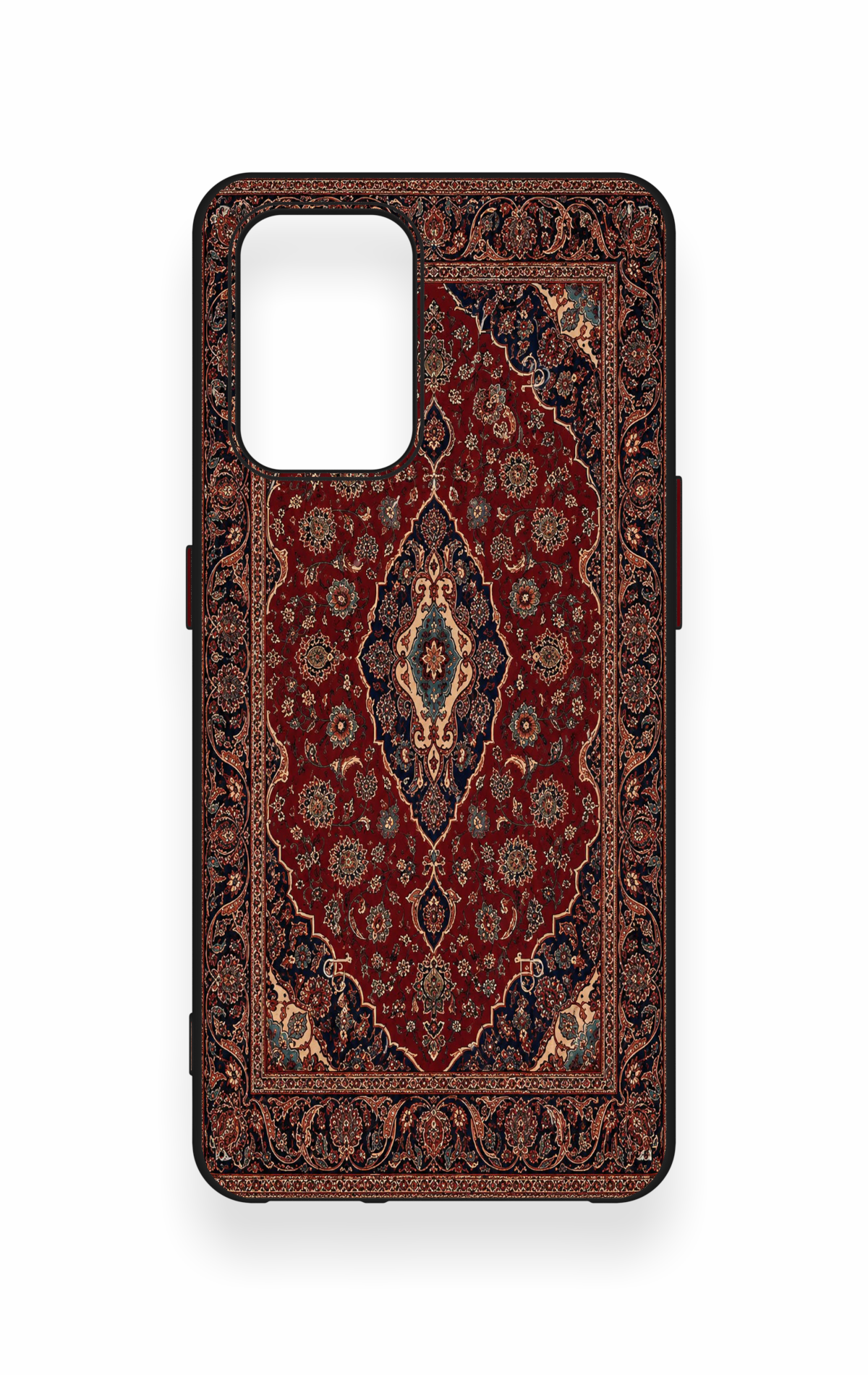 Oppo-A74 Uyumlu Acem Halı Desenli Silikon Kılıf