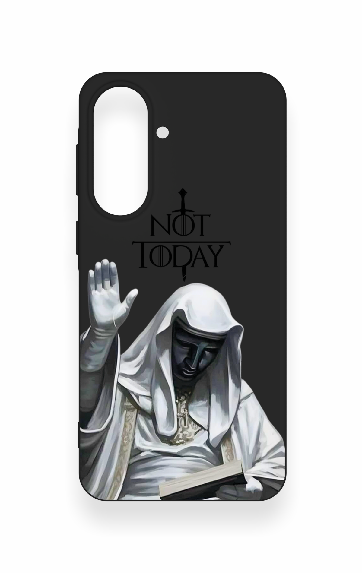 Samsung A57 Uyumlu Not Today Desenli Silikon Kılıf