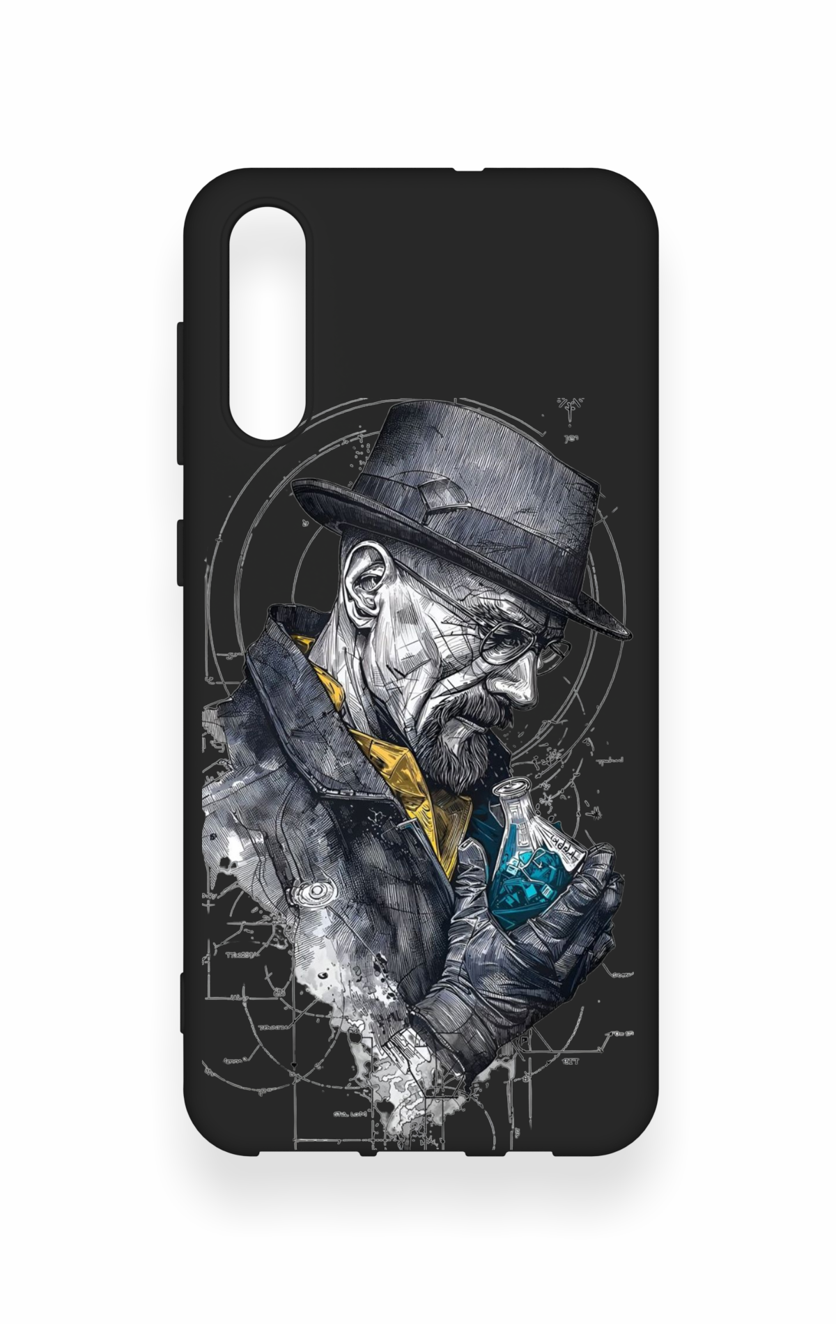 Samsung A50 Uyumlu Walter White Desenli Silikon Kılıf