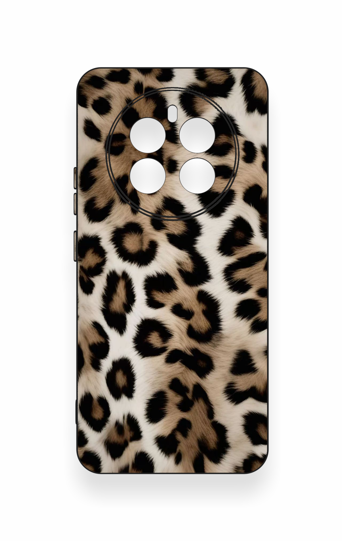 Realme 12 4G Uyumlu Leopar Derisi Desenli Silikon Kılıf
