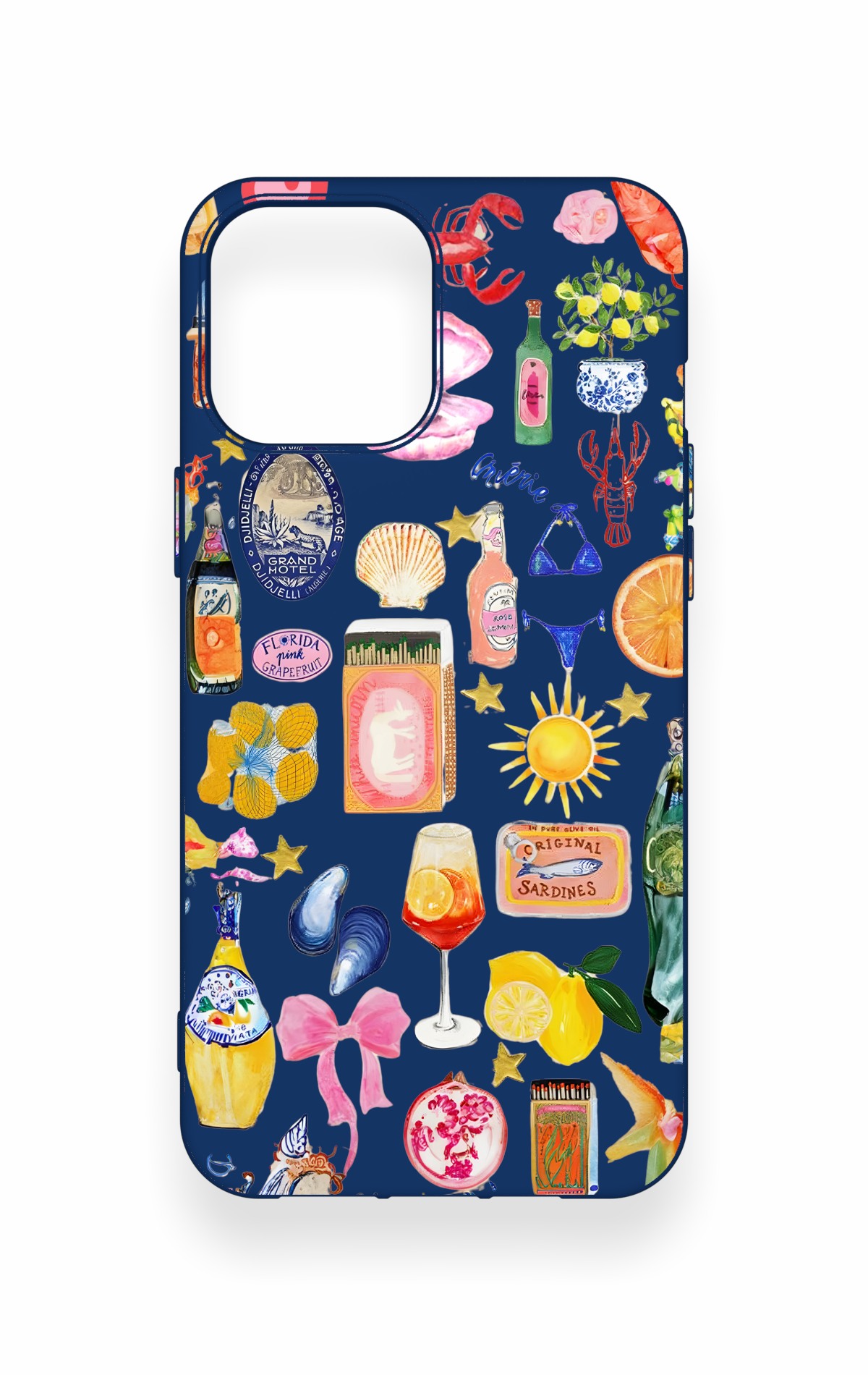 iPhone 12 Pro Max Uyumlu Summer Desenli Silikon Kılıf