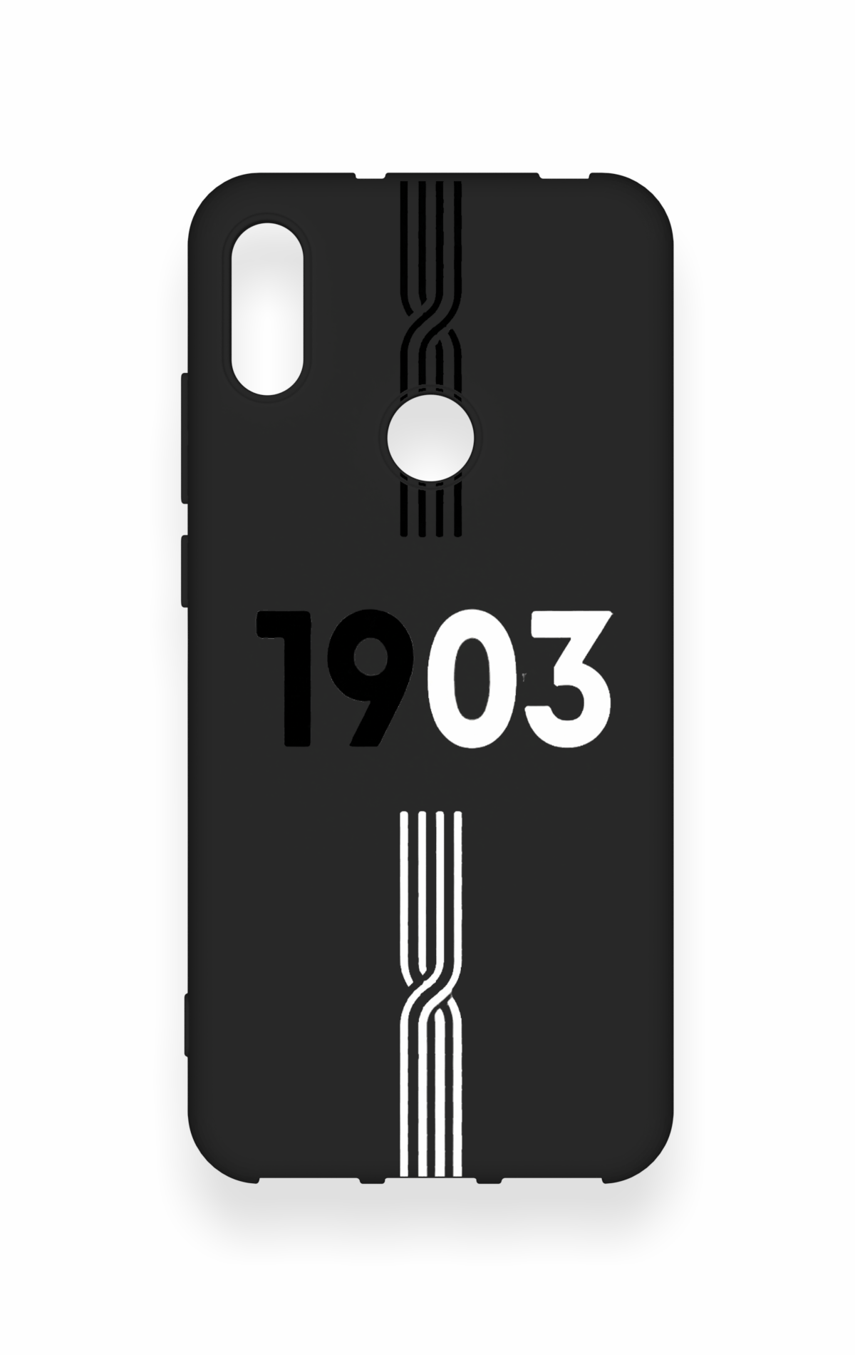 Huawei Y6 2019 Uyumlu 1903 Kemer Desenli Silikon Kılıf