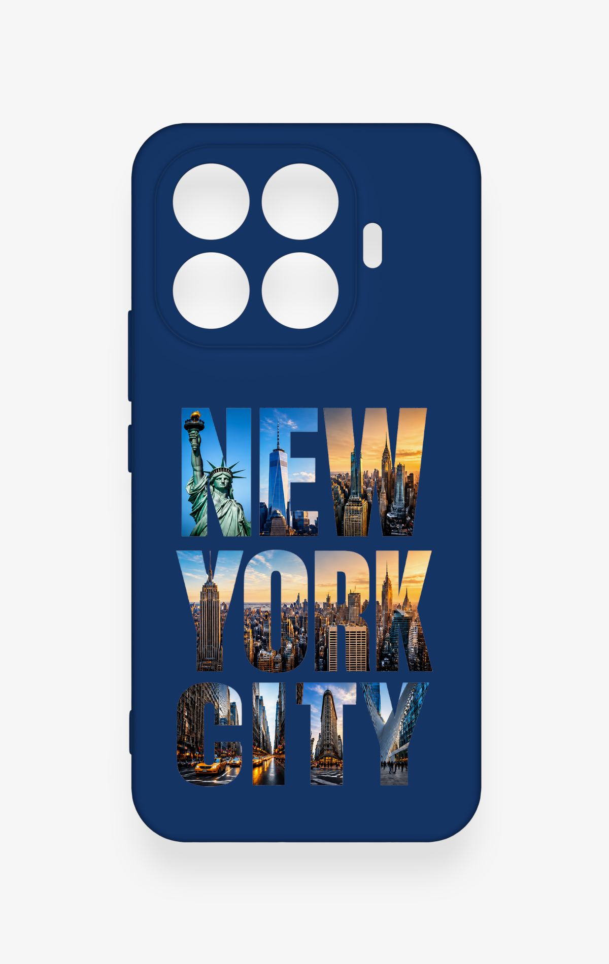 Mi 17T Pro 5G Uyumlu New York City Desenli Silikon Kılıf