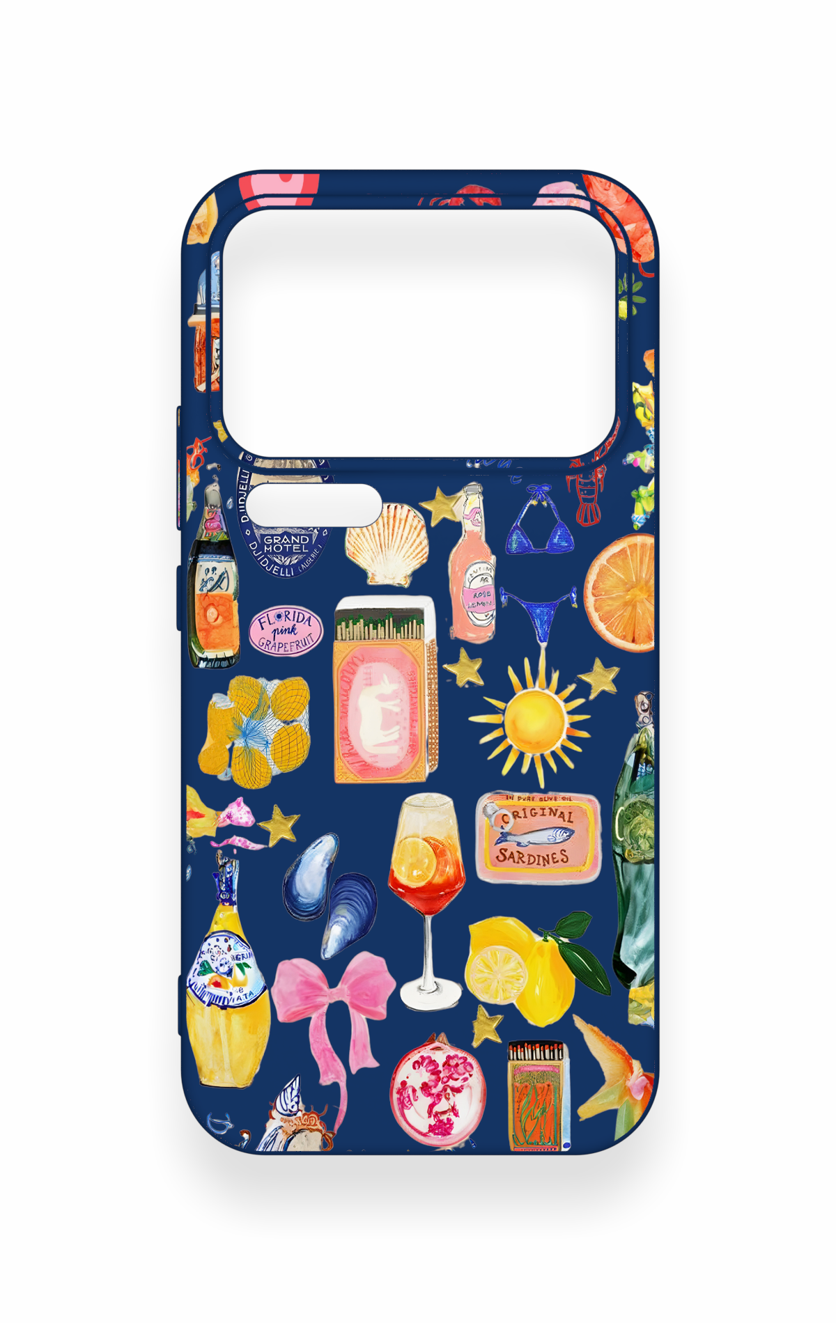 Mi 17 Pro Max Uyumlu Summer Desenli Silikon Kılıf