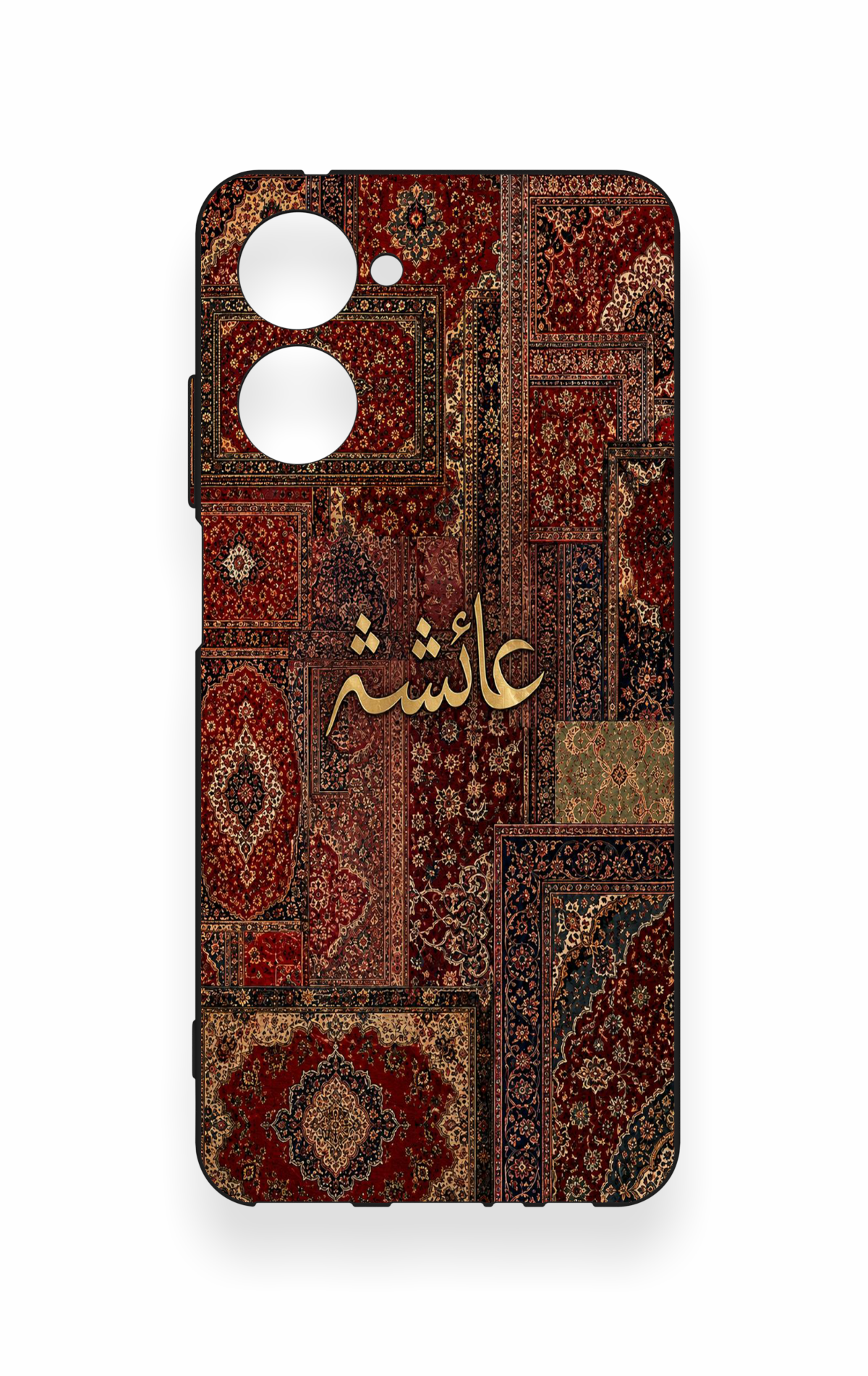 Realme 10 Uyumlu Vintage Halı Desenli Silikon Kılıf