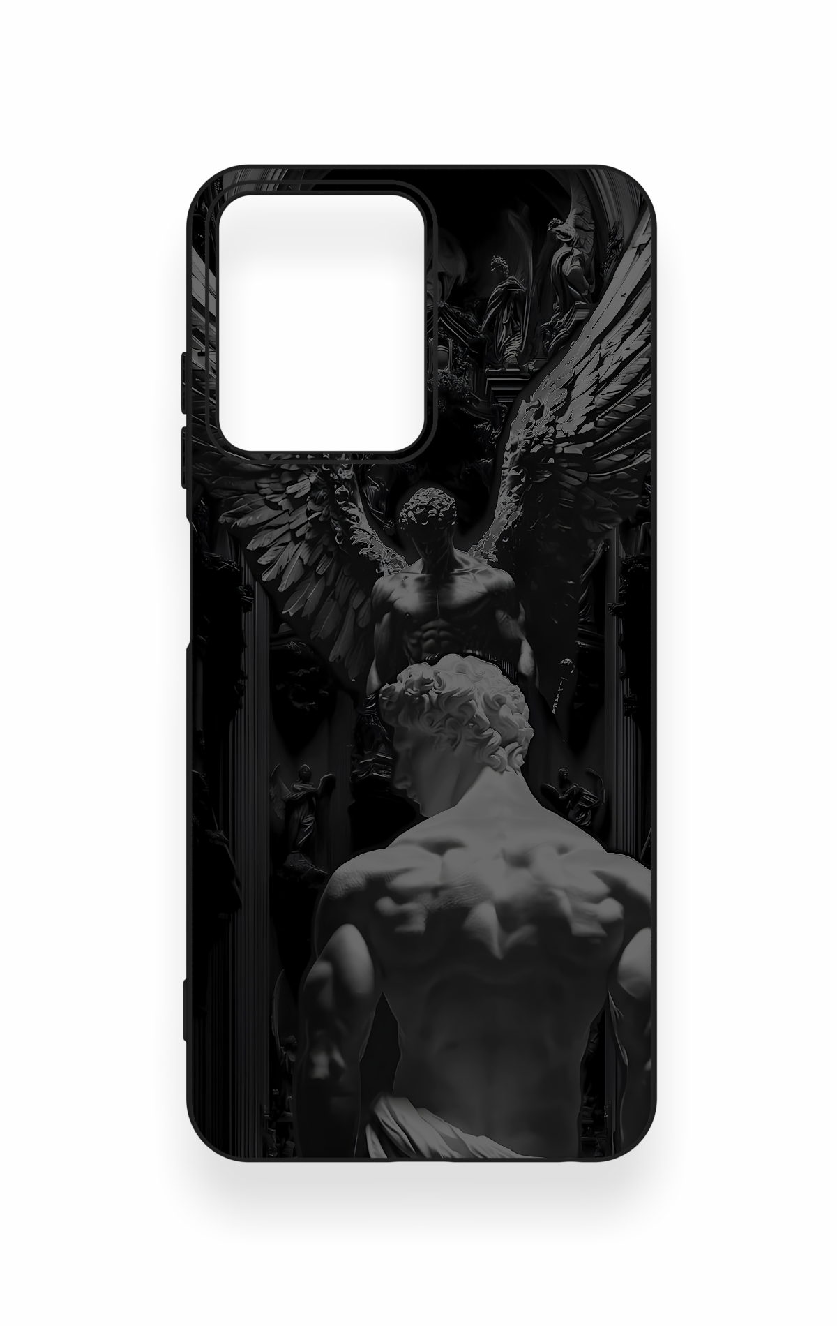 Casper Via M40 Uyumlu Icarus Desenli Silikon Kılıf