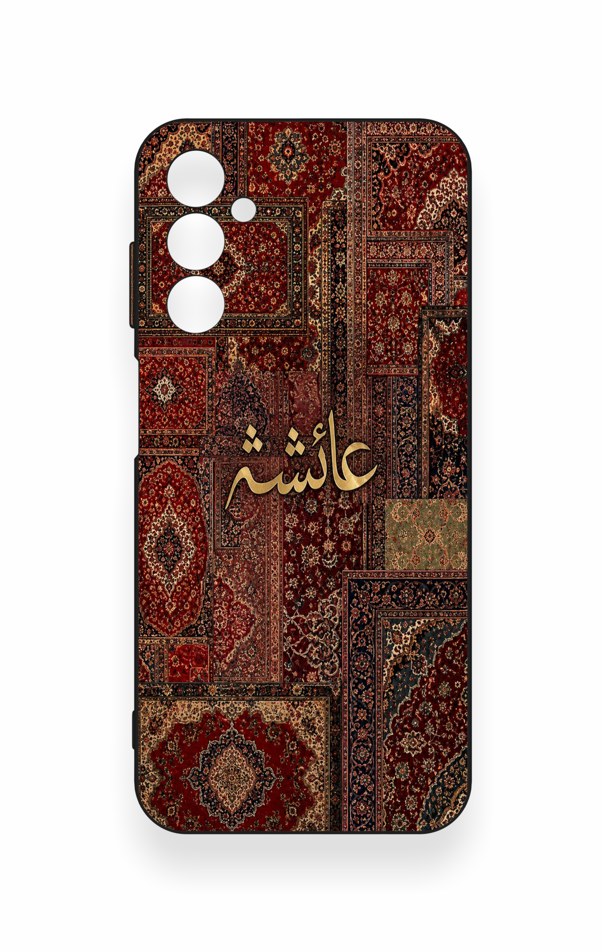 Samsung M14 Uyumlu Vintage Halı Desenli Silikon Kılıf