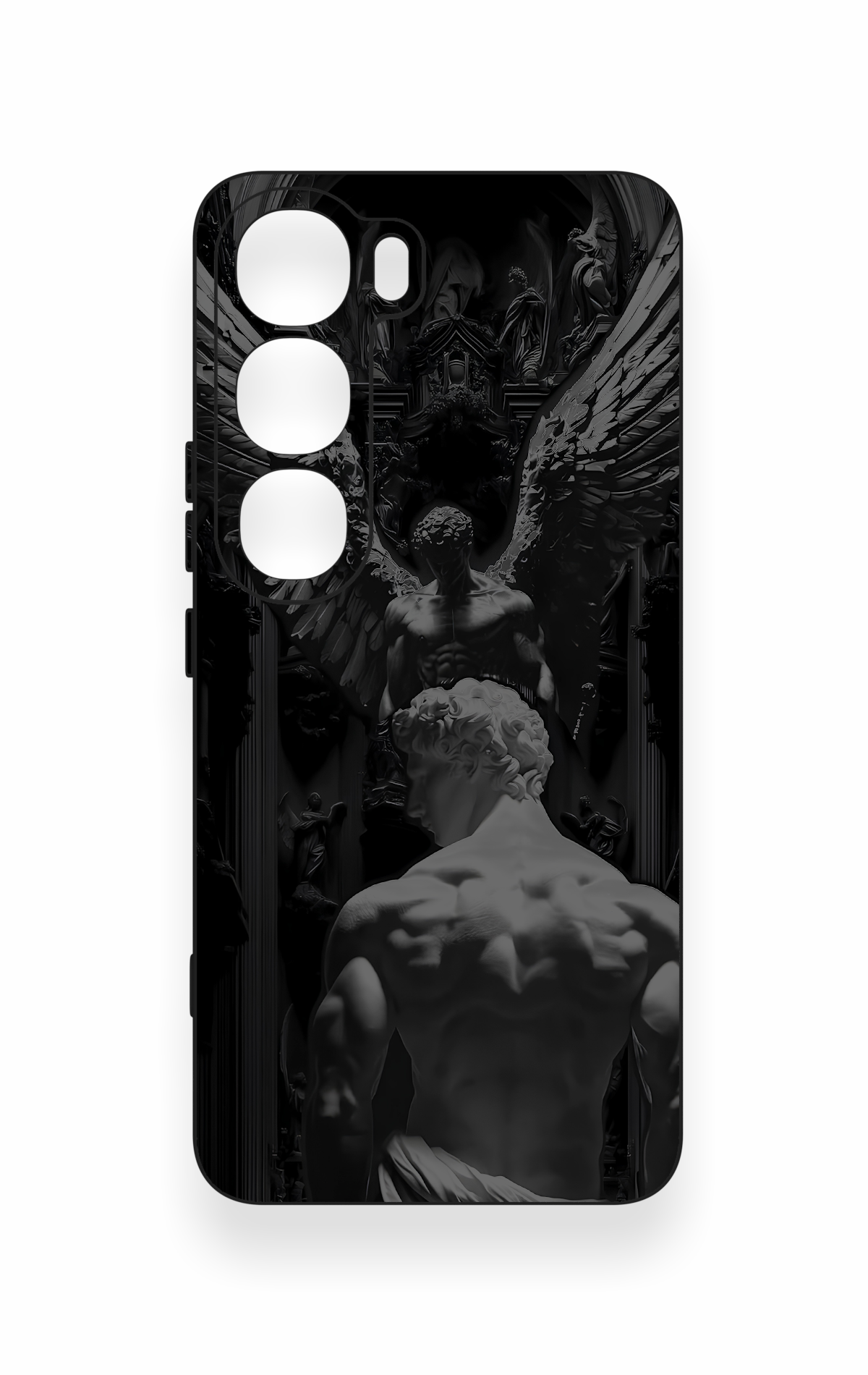 Vivo V40 Lite 5G Uyumlu Icarus Desenli Silikon Kılıf