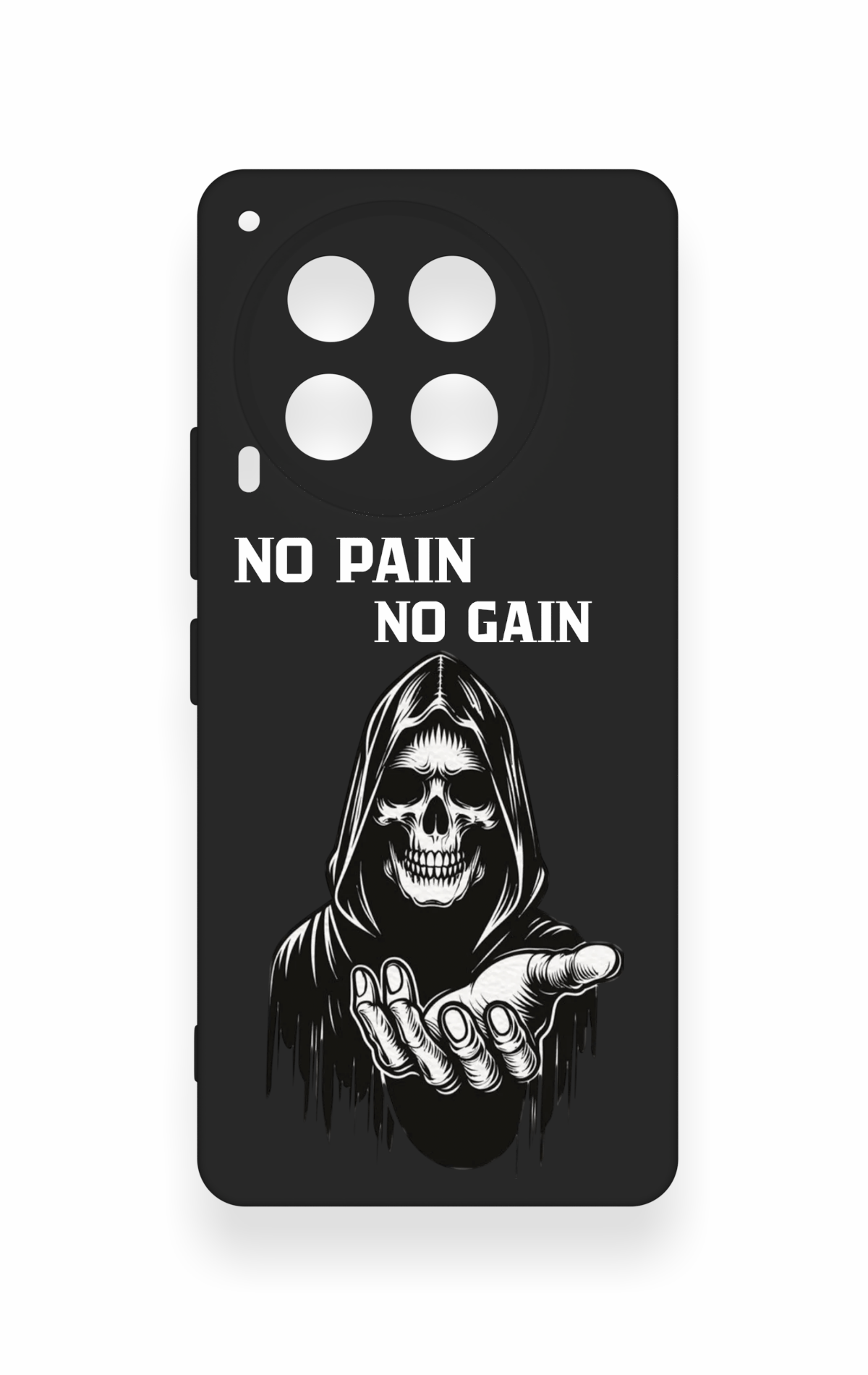 Tecno Camon 30 Uyumlu No Pain No Gain Desenli Silikon Kılıf