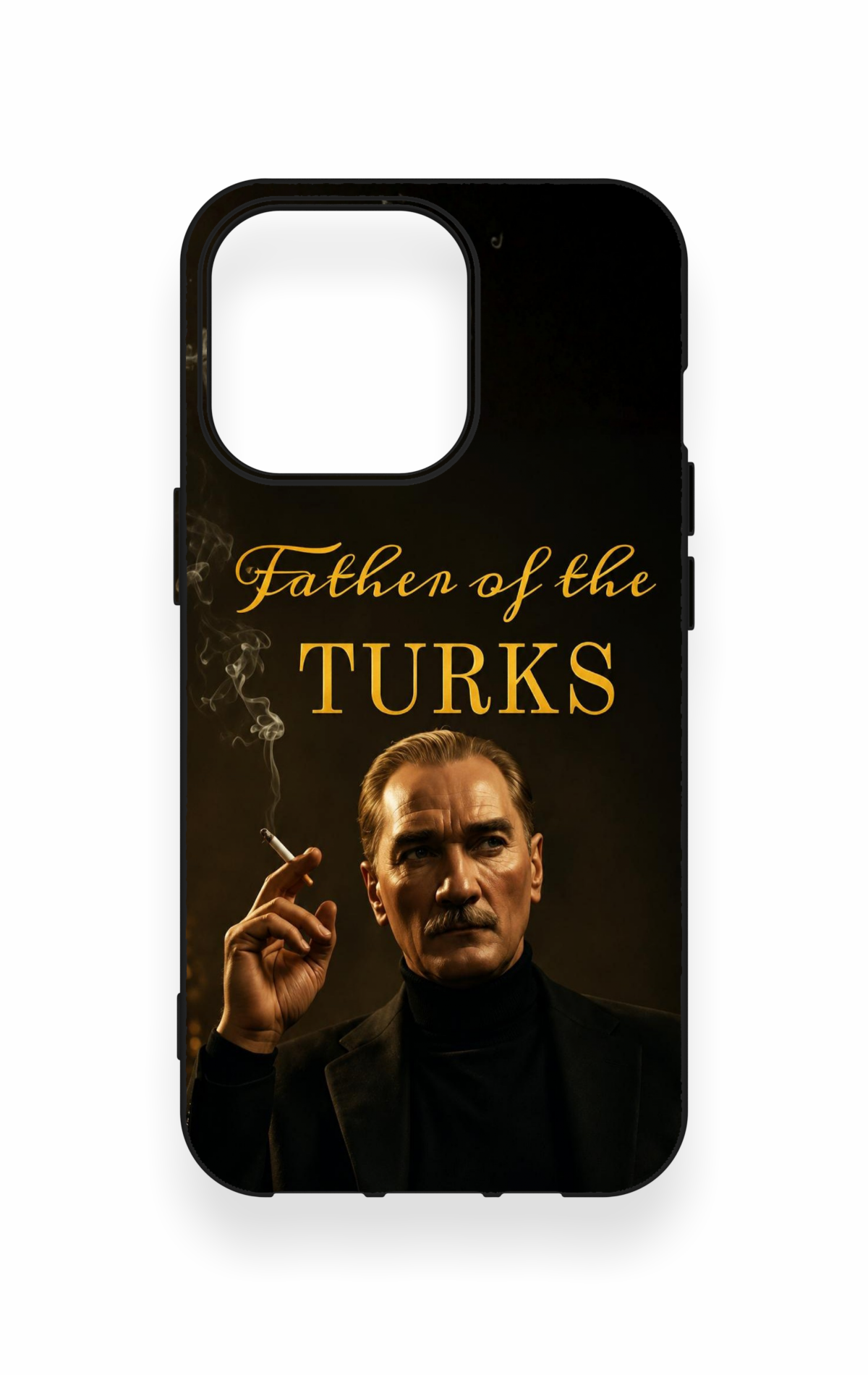 iPhone 13 Pro Uyumlu Father Of The Turks Desenli Silikon Kılıf
