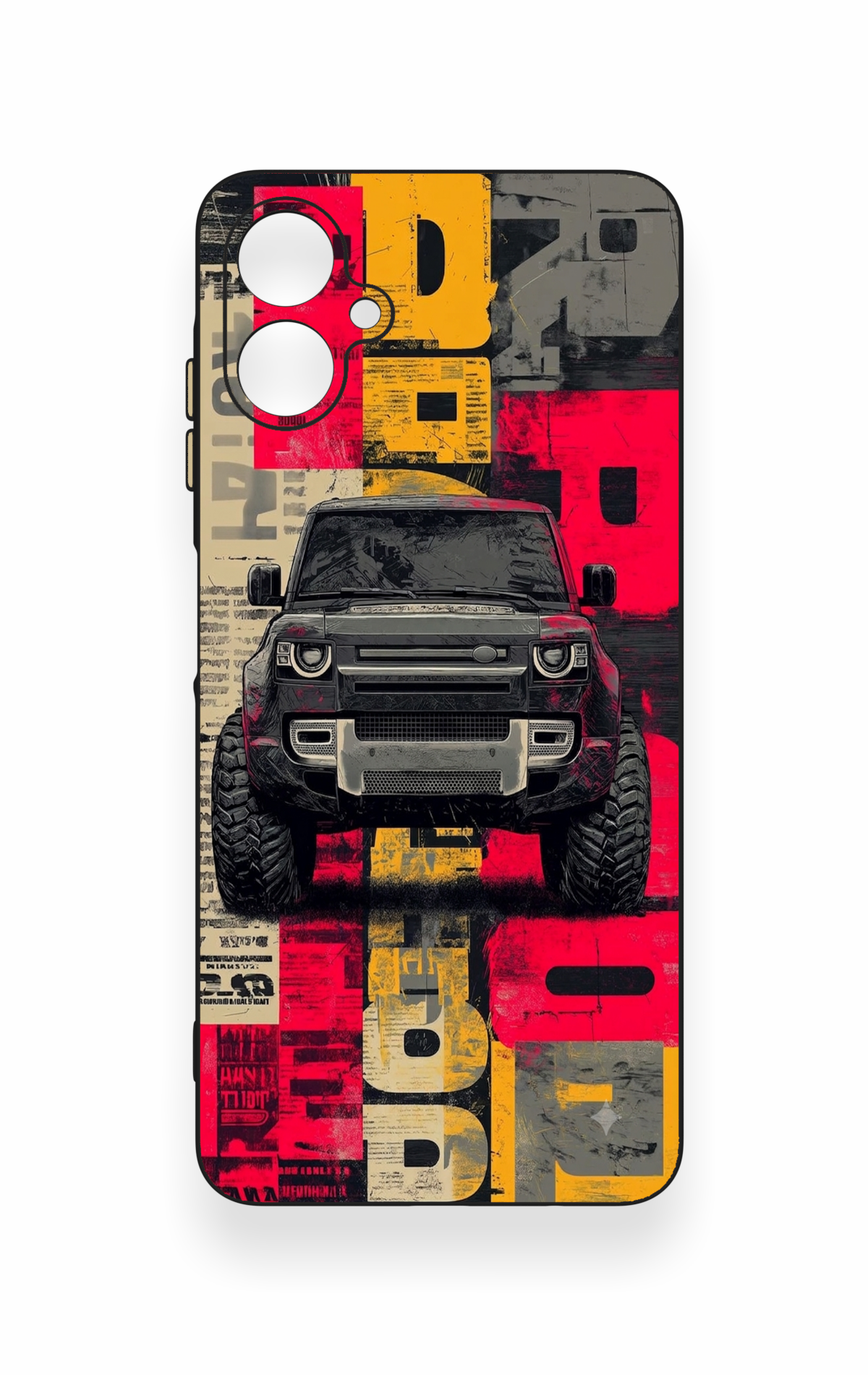 Samsung A06 Uyumlu Defender Truck Desenli Silikon Kılıf