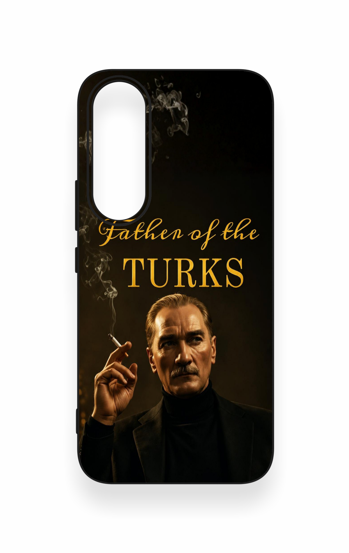 Vivo V70 FE 5G Uyumlu Father Of The Turks Desenli Silikon Kılıf